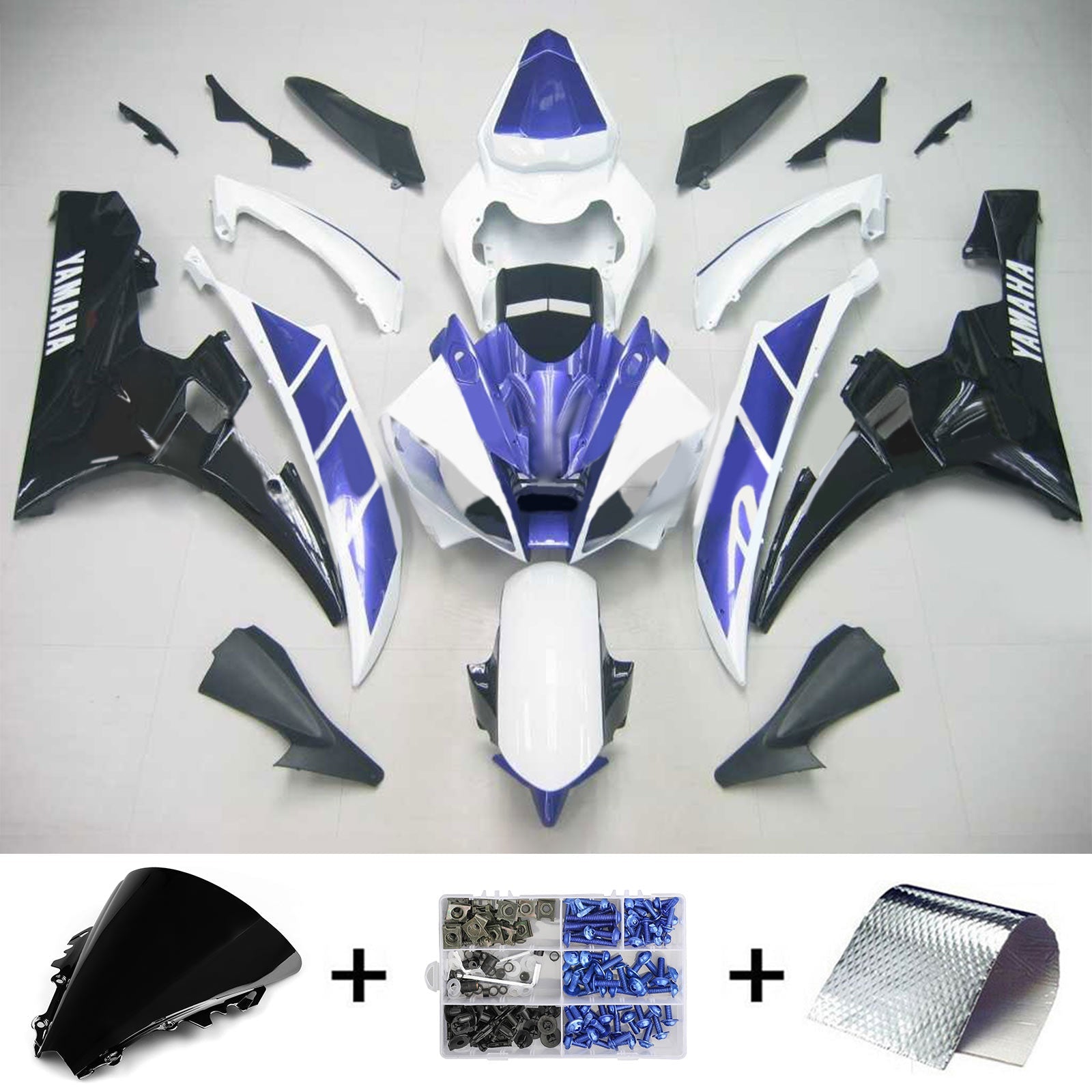 2006-2007 Yamaha YZF 600 R6 Fairing Kit Generic