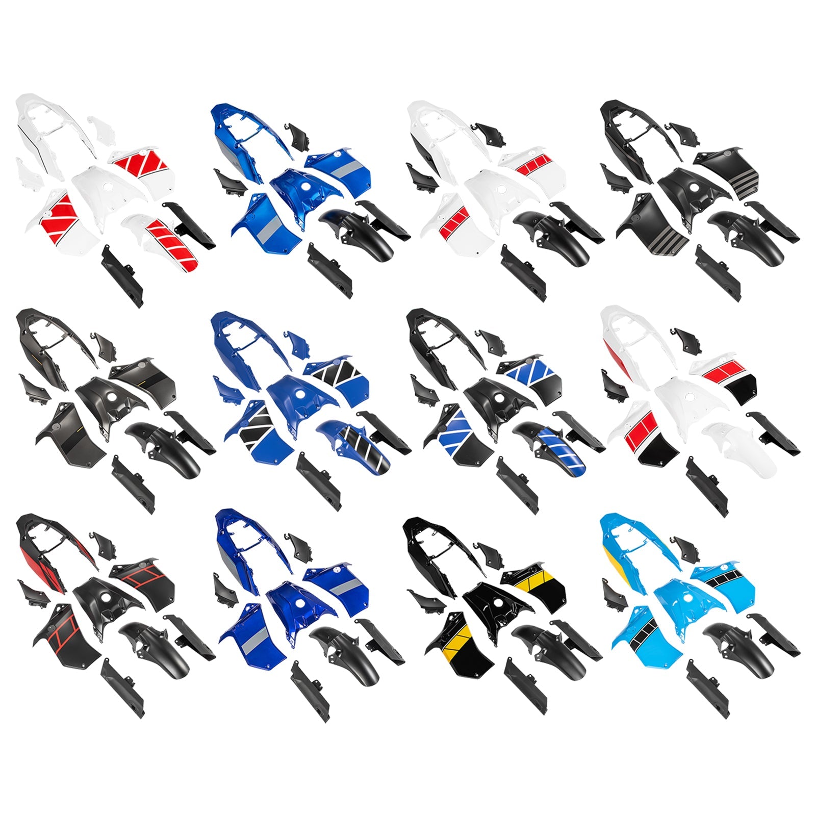 2019-2024 Yamaha Tenere 700 Injection ABS Bodywork Fairing Kit