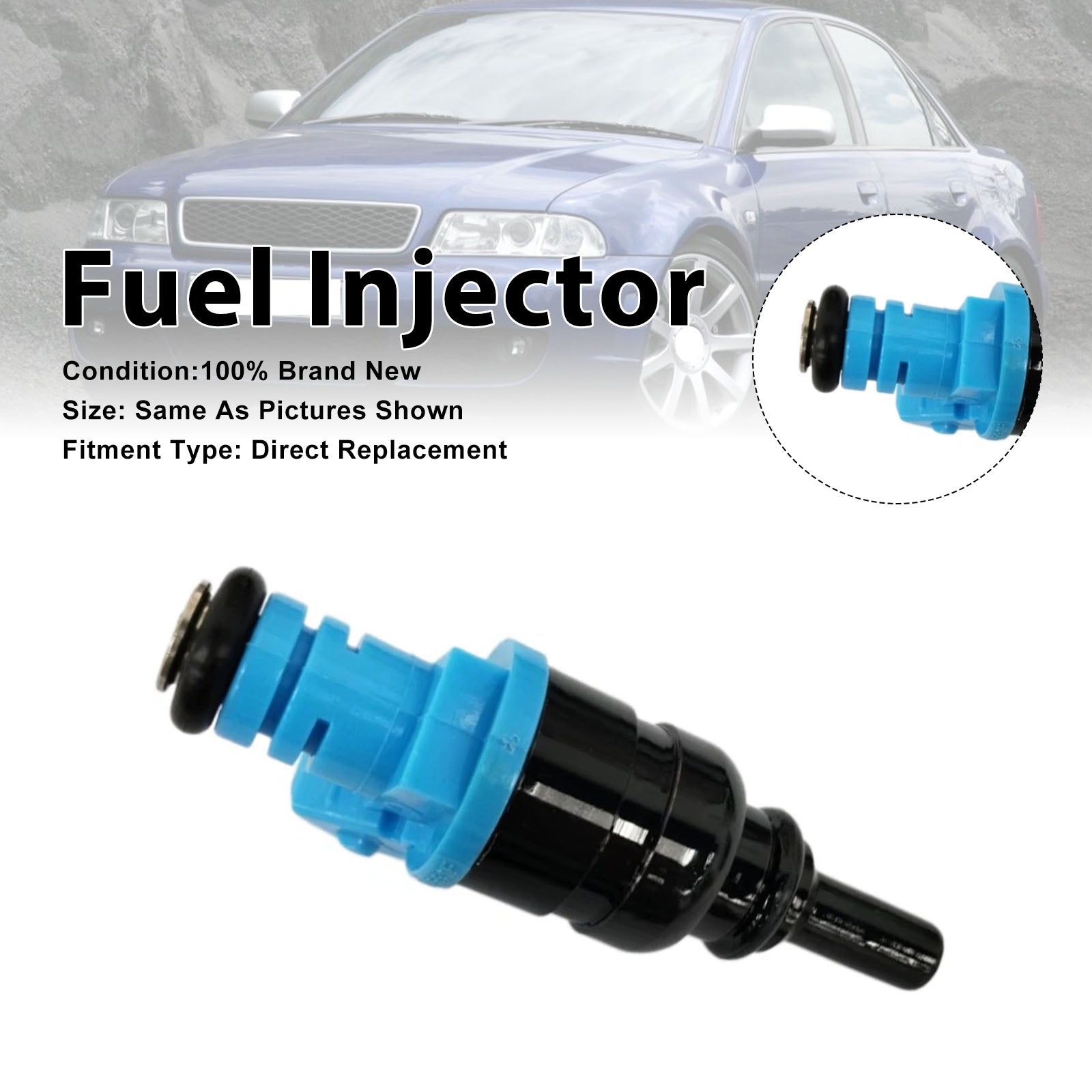 1Pcs Fuel Injector For Audi A4 1.6L 94-08 1.8 quattro 1995-2000 058133551F