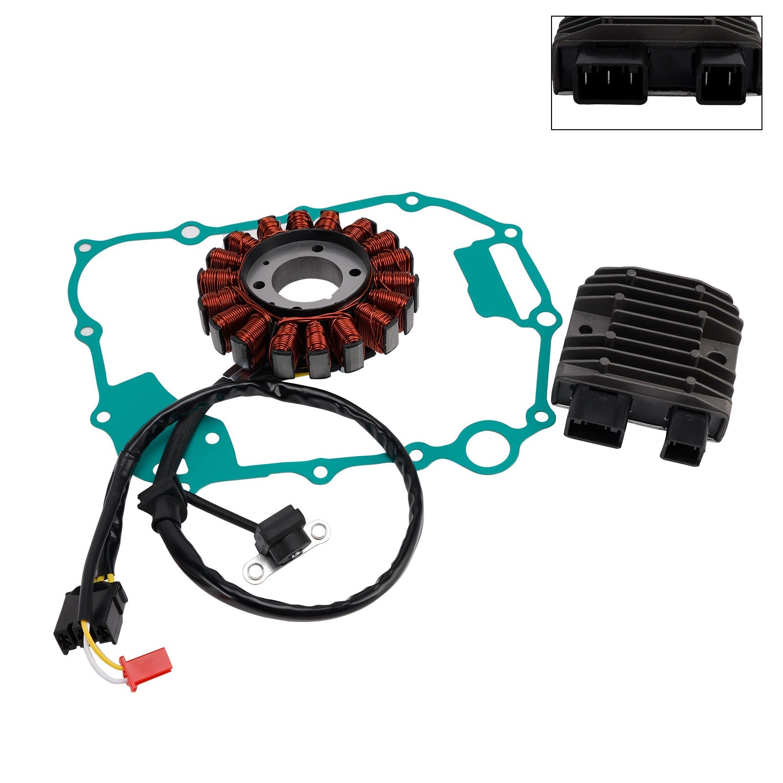 2008-2009 Honda NSS250X Forza 250 MF10 Stator & Regulator Rectifier Gasket 31120-KVZ-632