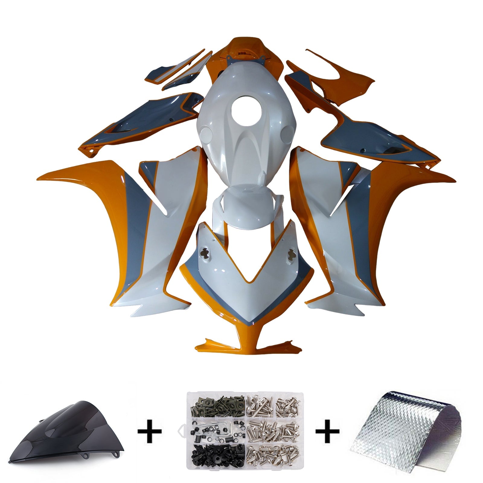 2012-2016 Honda CBR1000RR Injection Fairing Kit Bodywork Plastic ABS