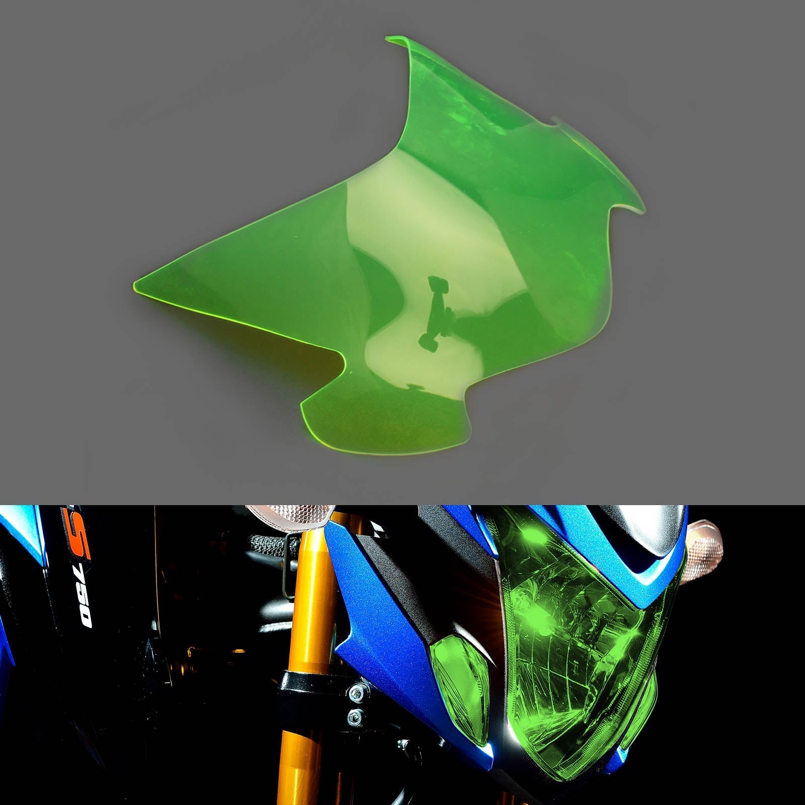 2015-2021 Suzuki Gsx-S 750 Front Headlight Lens Protection Cover Smoke Generic