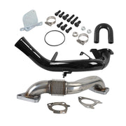 2007.5-2010 Chevrolet Silverado 2500 HD 3500 HD 6.6L V8 DIESEL Turbocharged EGR Delete Kit & Passenger Up-Pipe & Intake Tube