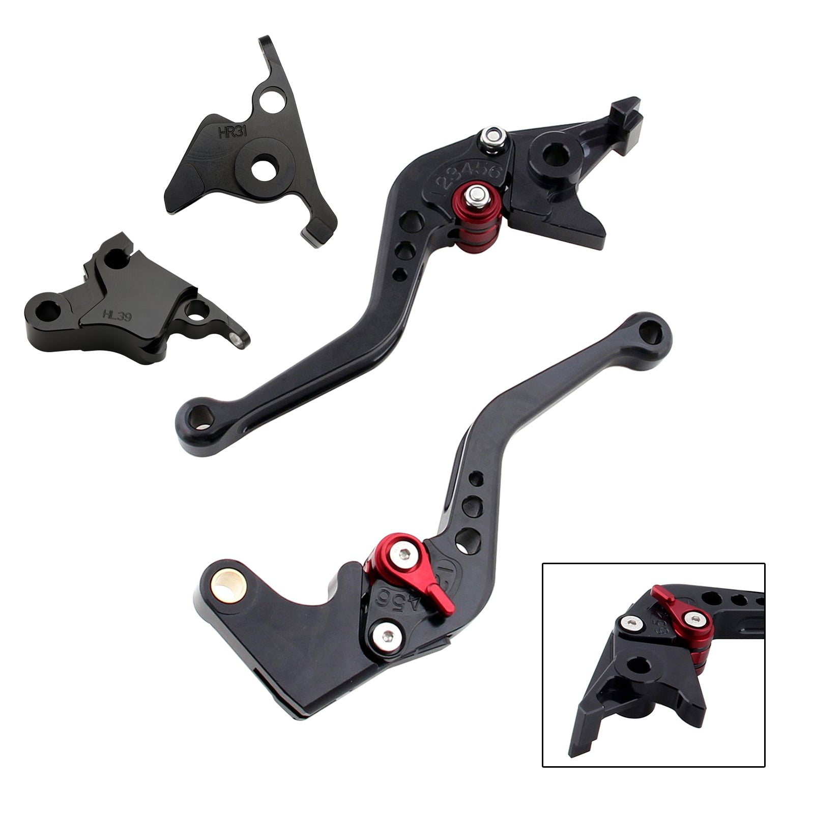 NEW Short Clutch Brake Lever fit for CFMOTO 450SS 450SR 21-23 450NK 23-24