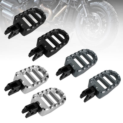 Sportster S Lower Rider Fat Bob Softail Slim Front Footrests Foot Peg