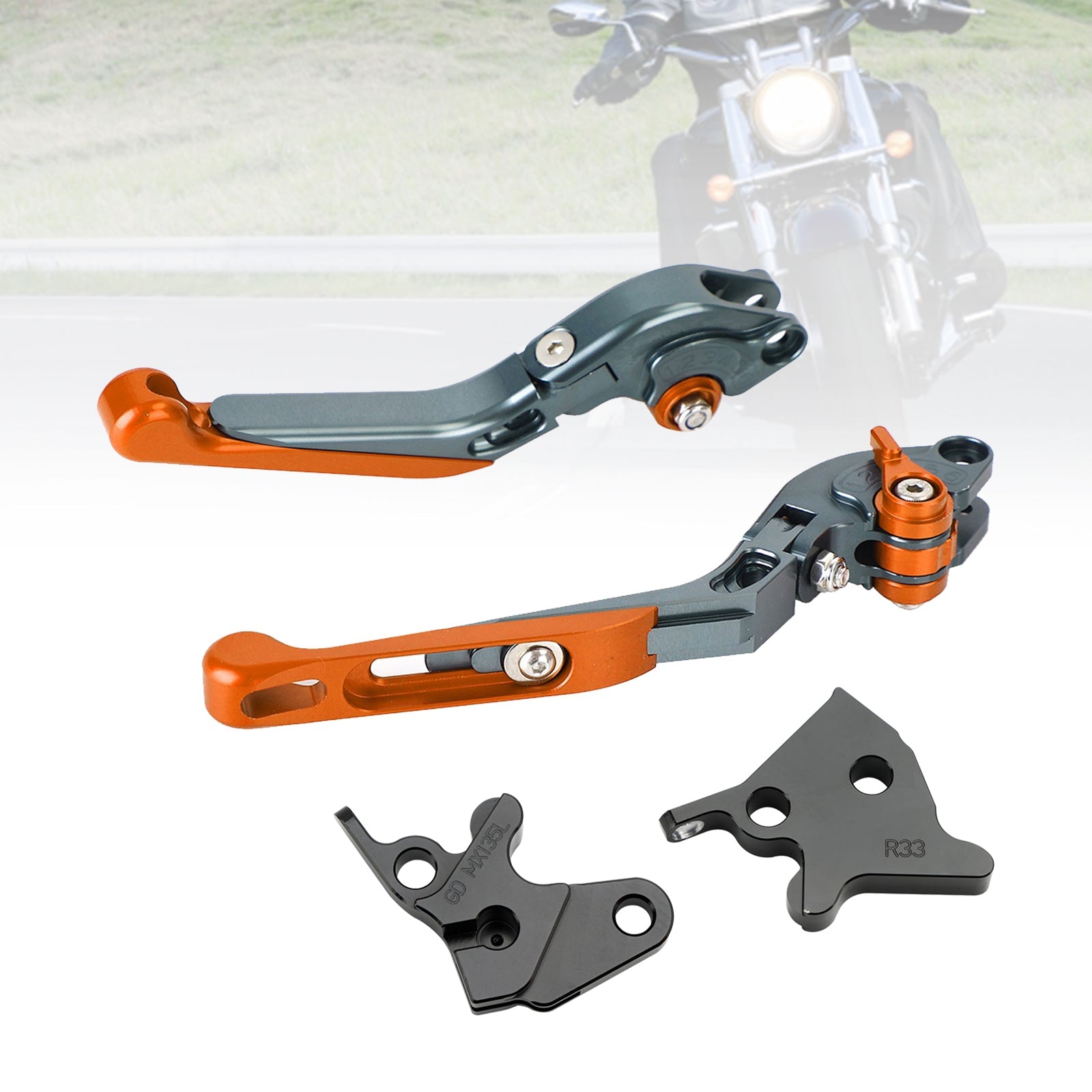 2005-2014 YAMAHA YBR125 Adjustable Clutch Brake Lever