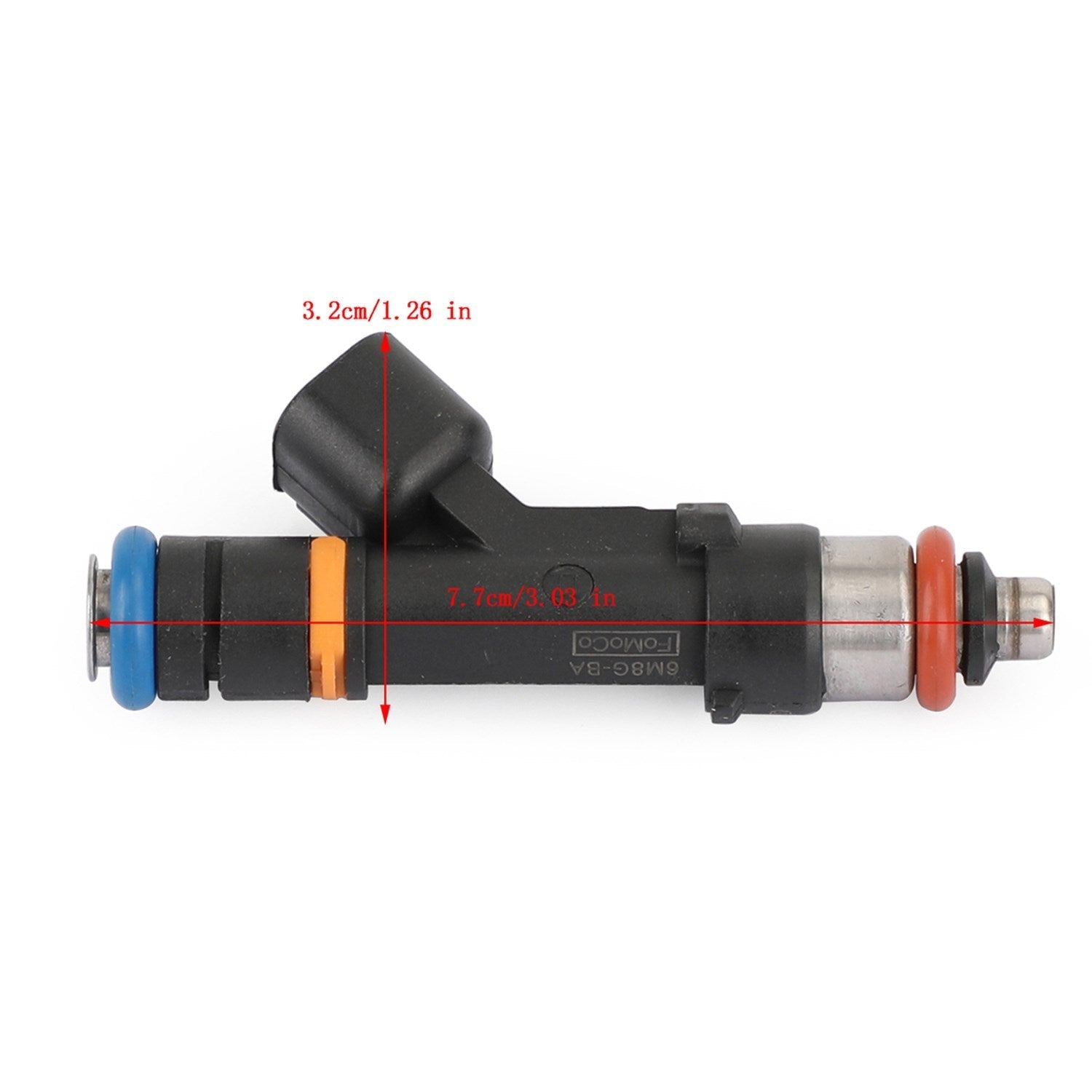 1PCS Fuel Injectors 0280158103 FJ824 Fit 2006-2012 for 2006-2012 for Mazda 3 2.0L