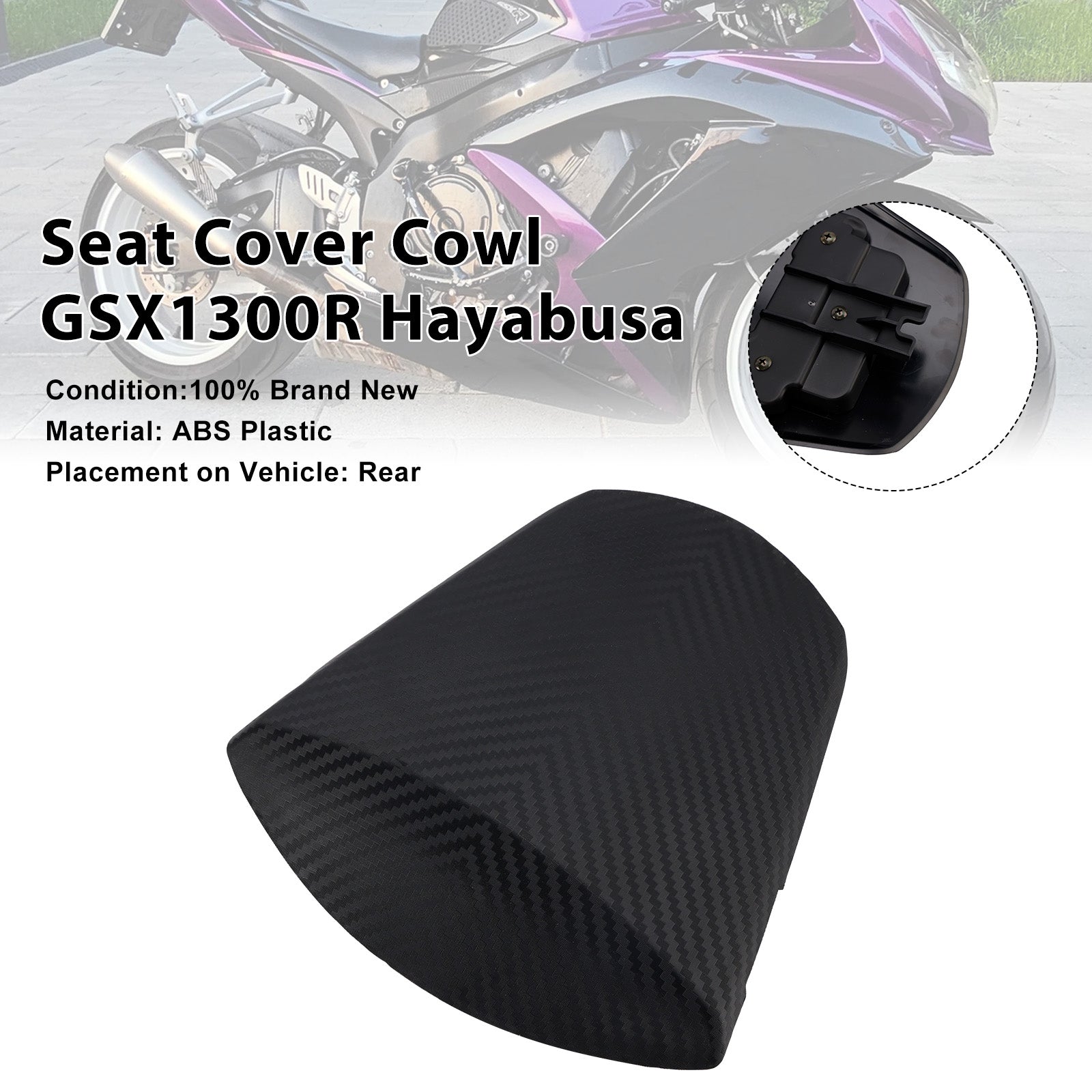 Rear Seat Fairing Cover For Suzuki GSXR600 GSXR750 K11 2011-2026