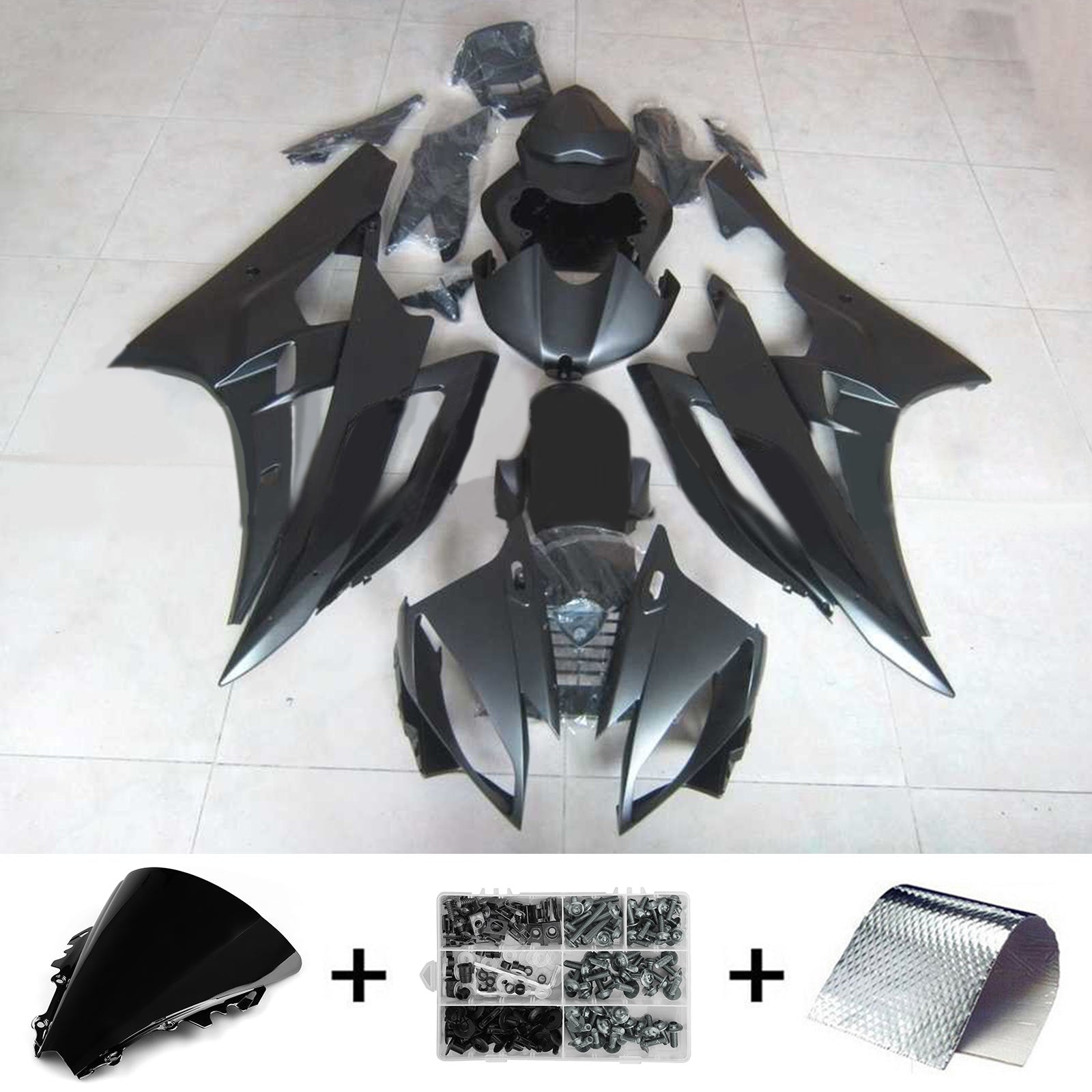 2006-2007 Yamaha YZF 600 R6 Fairing Kit Generic