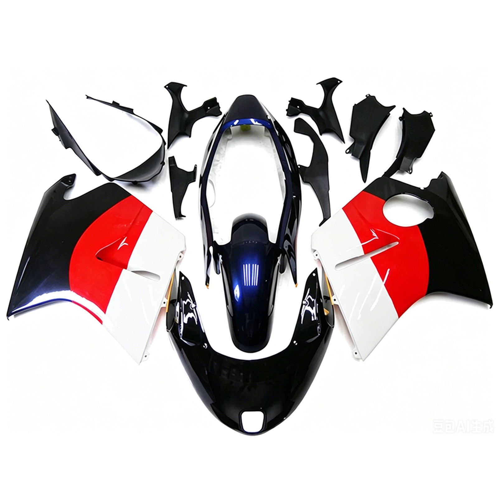 Injection Fairing Kit Bodywork ABS For Honda CBR1100XX SuperBlackBird 1996-2007