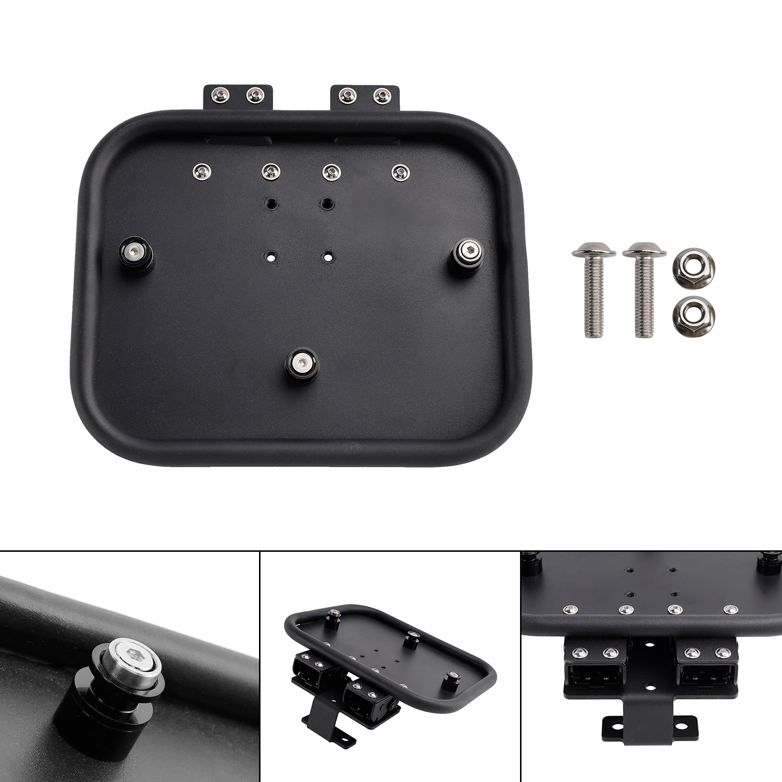 2020-2024 Honda Ct125 Huntercub 125 Saddlebag Support Mounting Bracket Black