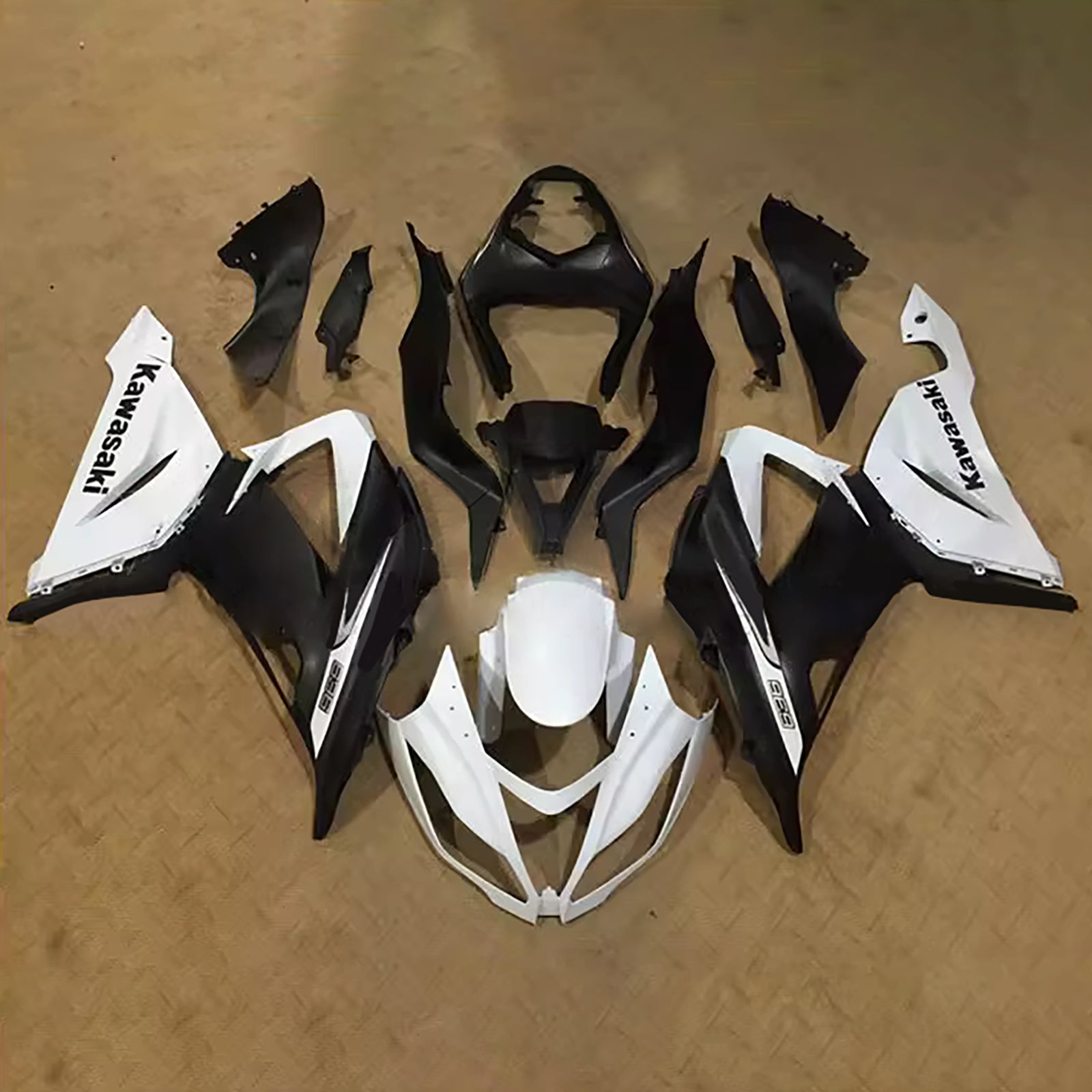 Injection Fairing Kit Bodywork Plastic ABS fit For Kawasaki ZX6R 636 2013-2018