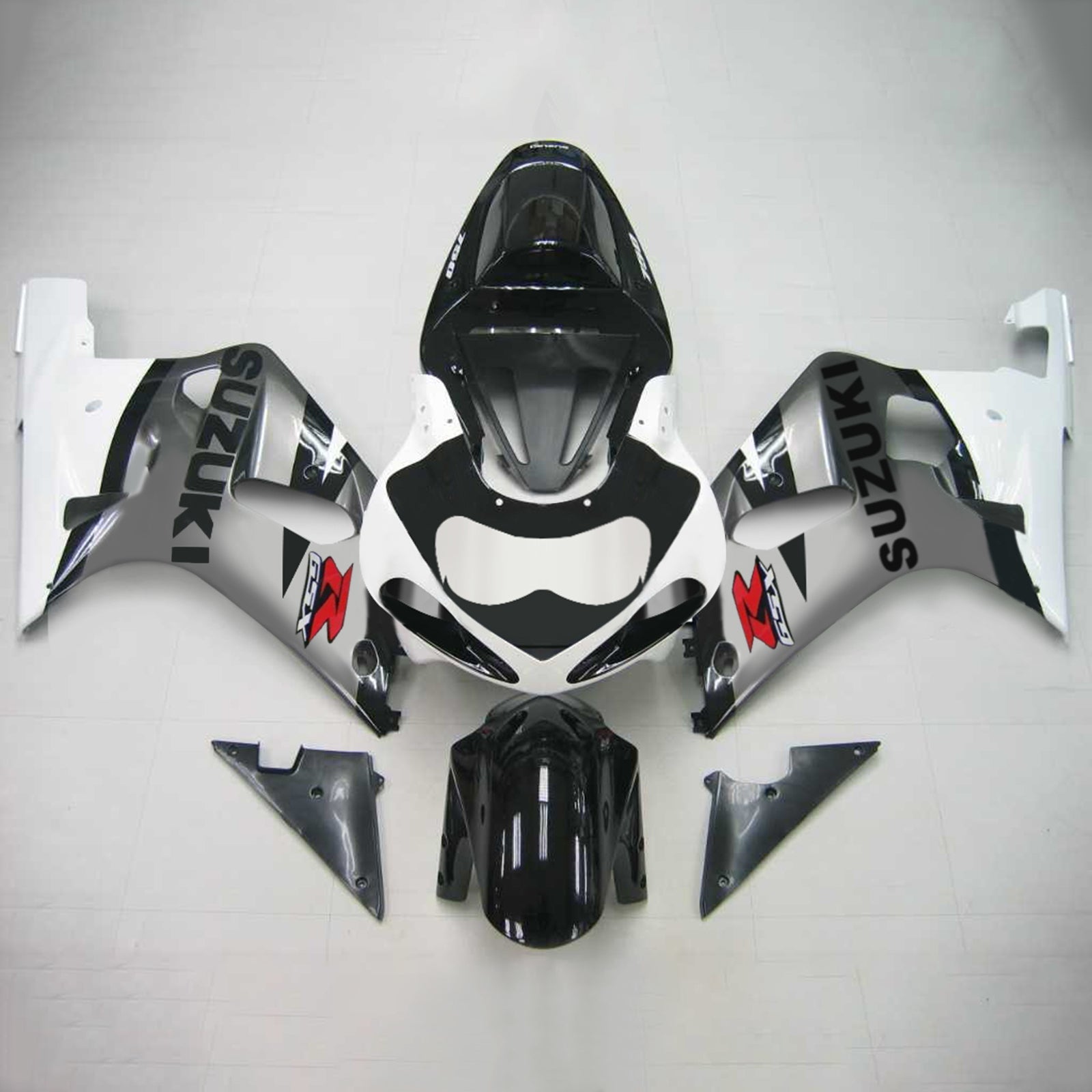 2001-2003 Suzuki GSXR750 K1 Amotopart Injection Fairing Kit Bodywork Plastic ABS #121