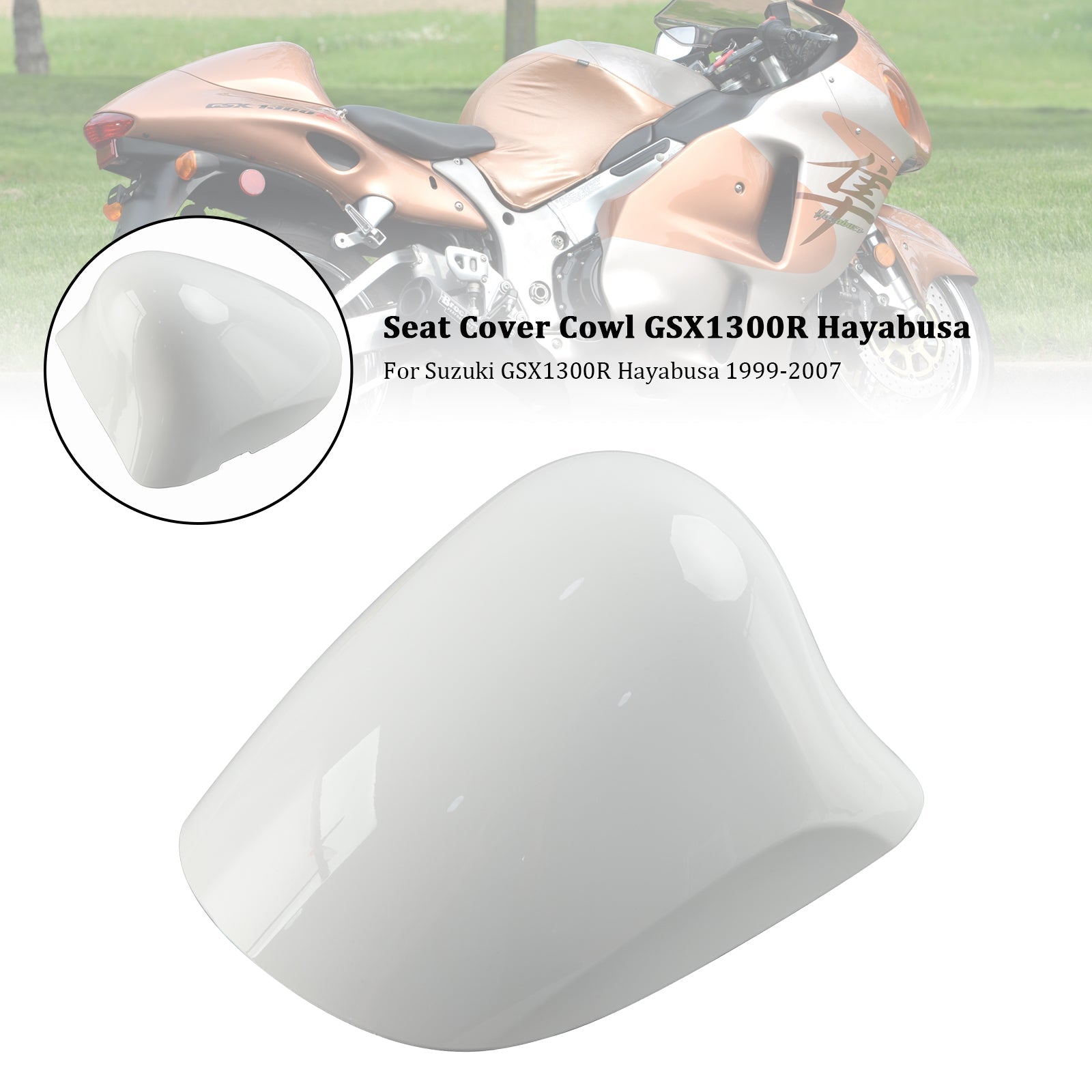 1999-2007 Suzuki GSX1300R GSX-R1300 Hayabusa Rear Seat Fairing Cover