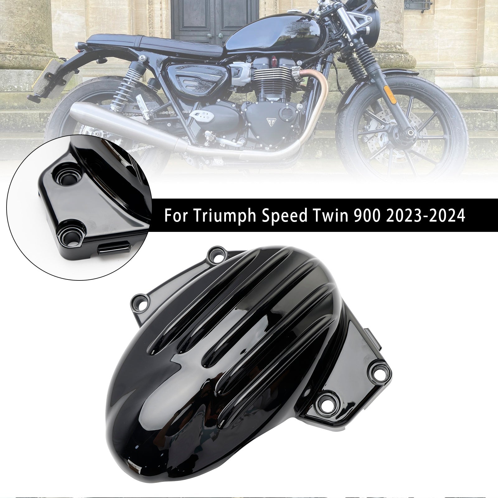 2023-2024 Speed Twin 900 Front Sprocket Chain Guard Fairing Cover