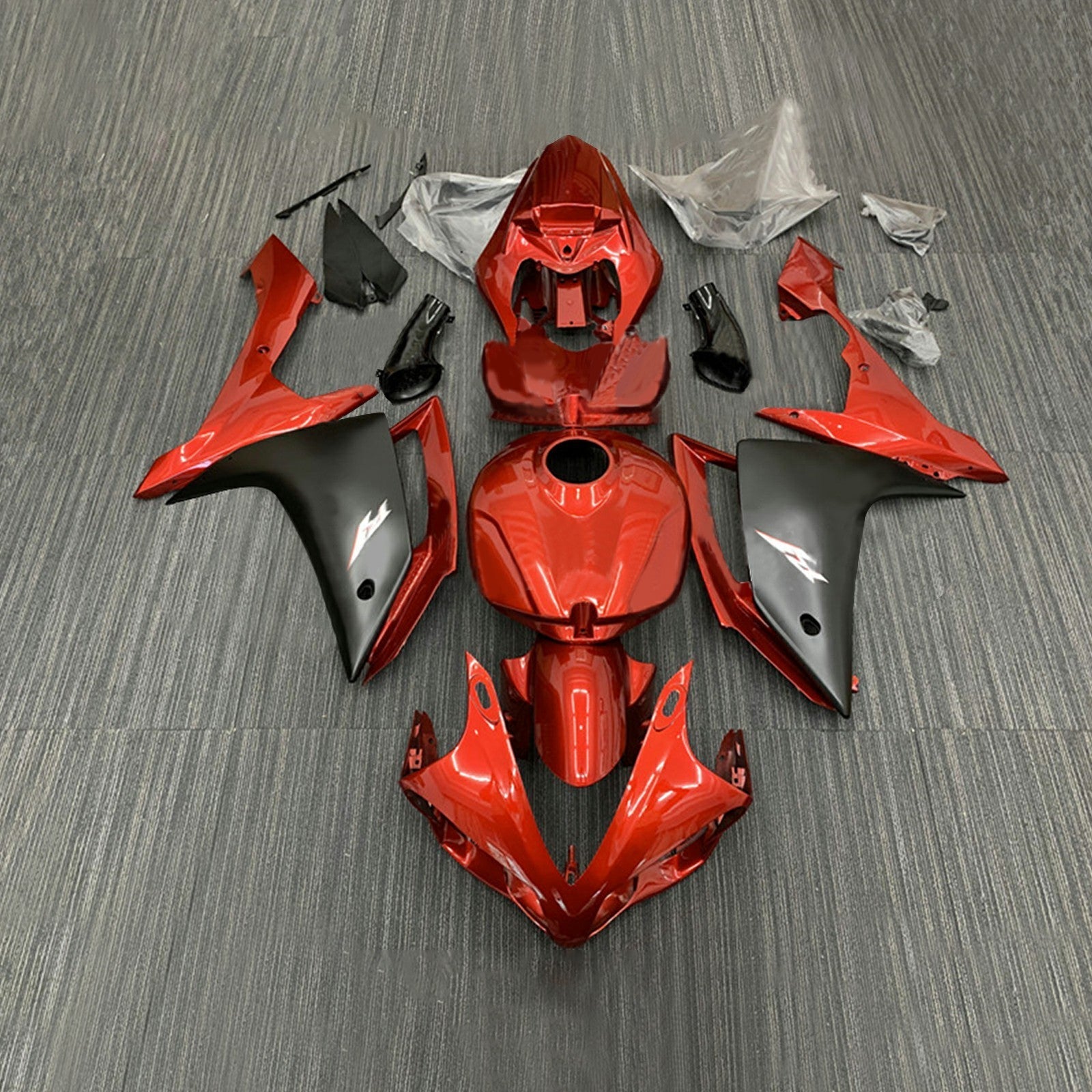 2007-2008 Yamaha YZF 1000 R1 Fairing Kit Bodywork Plastic ABS