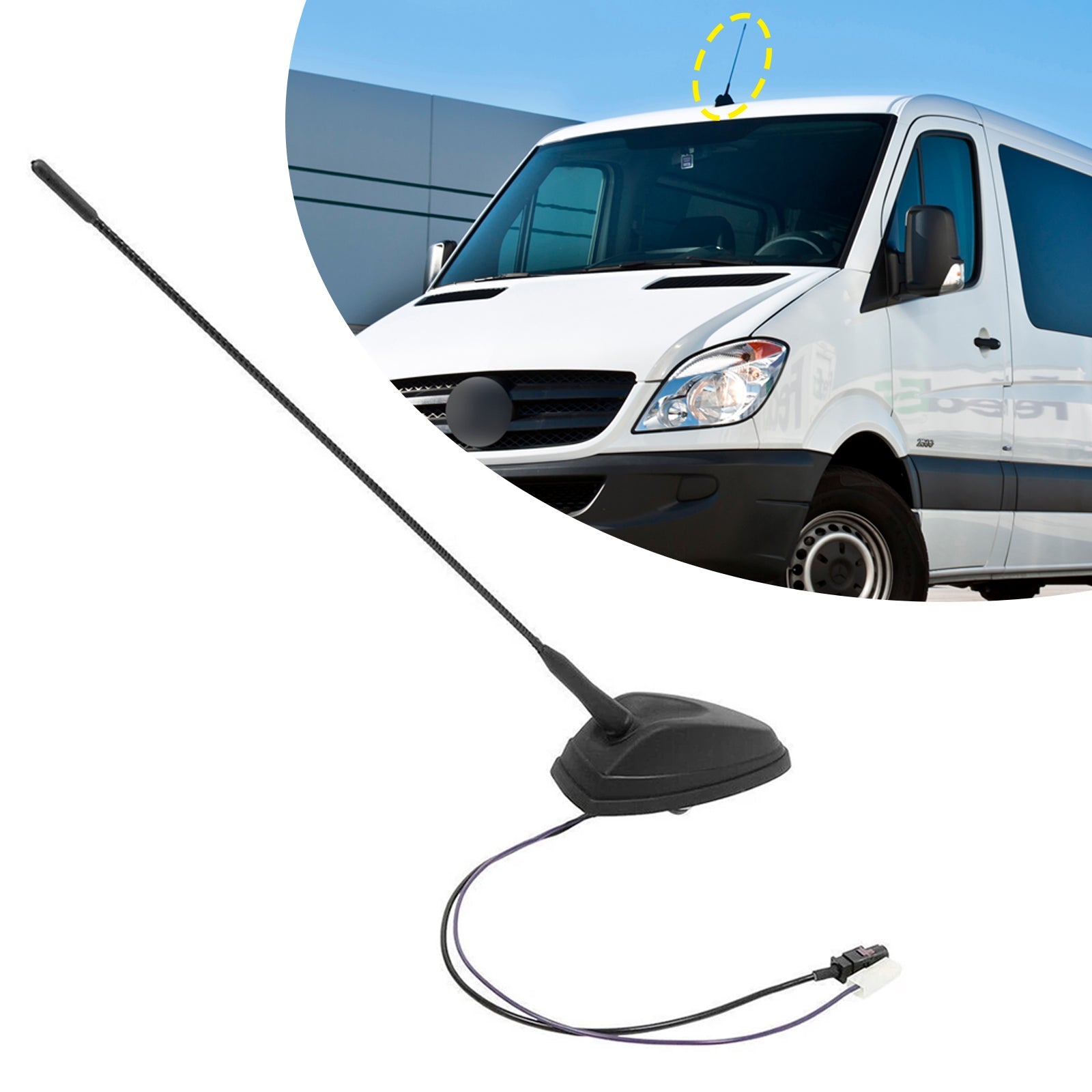 2006-2017 Mercedes Sprinter W906 Antenna Roof Mounted Radio Aerial A9068200475