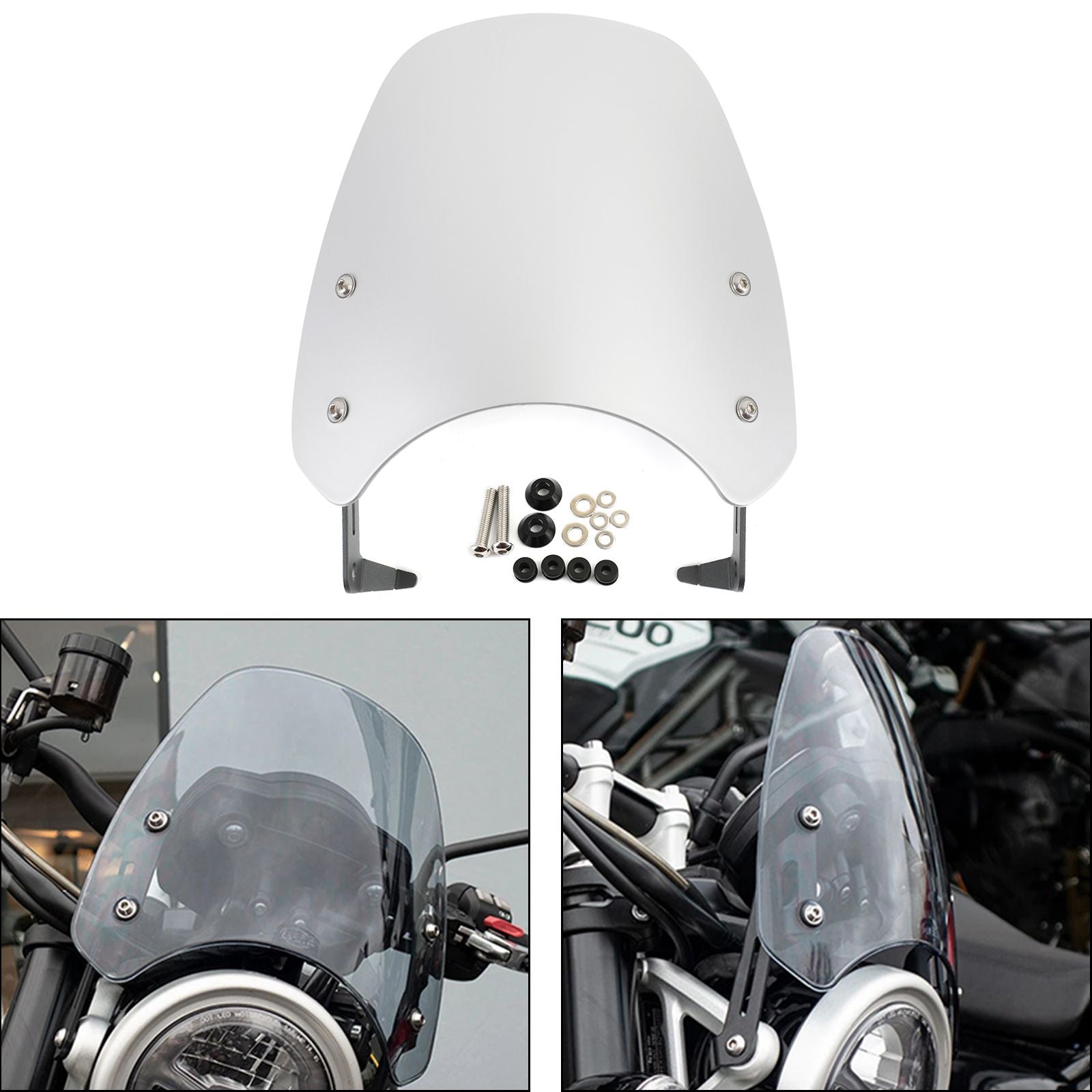 2019-2021 Triumph SCRAMBLER 1200 Motorcycle Windshield Generic