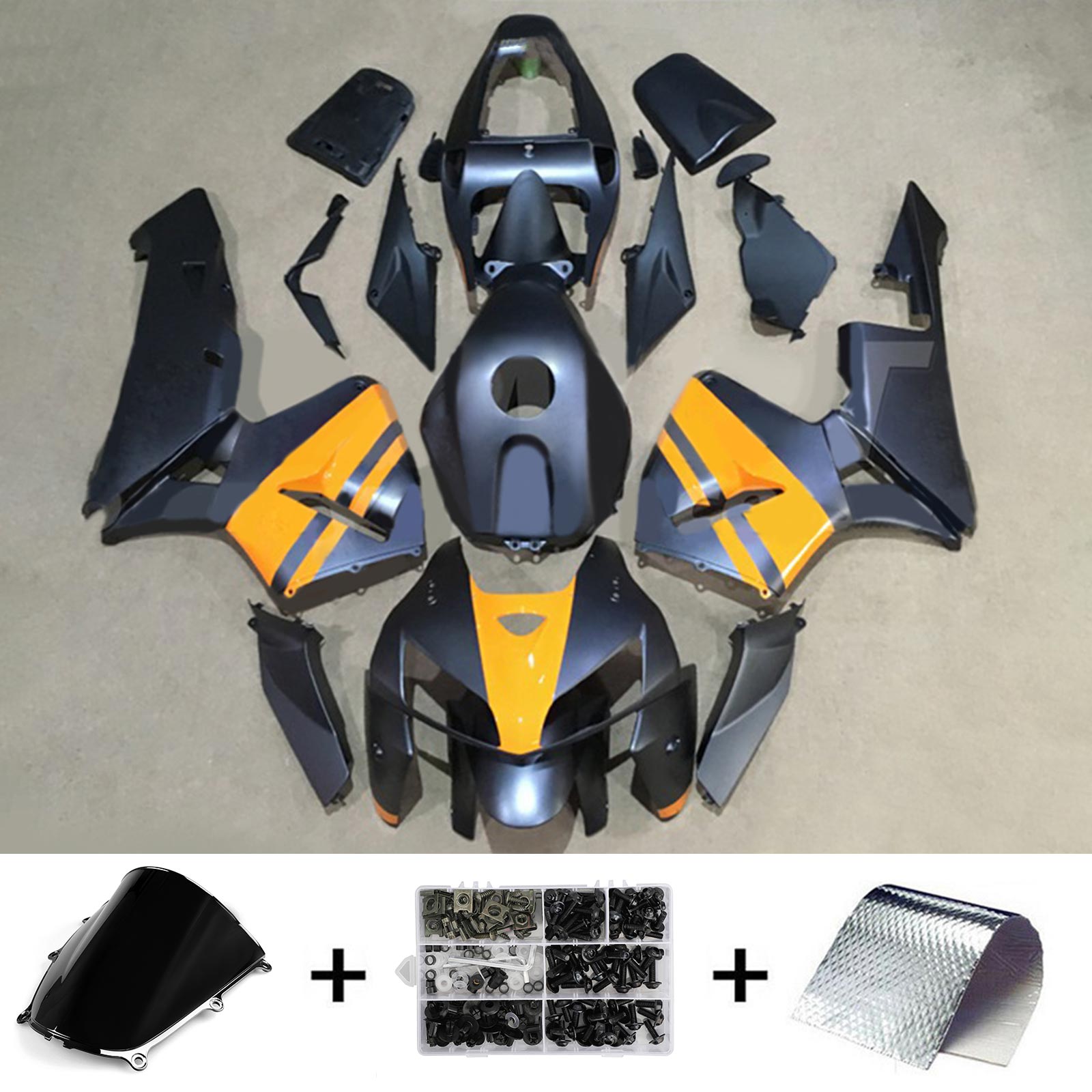 2005-2006 Honda CBR600RR F5 Fairing Kit Bodywork Plastic ABS