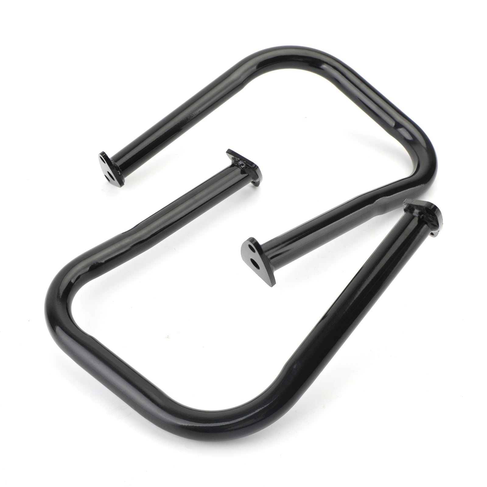 REAR CRASH BAR ENGINE GUARD BLACK Fit for Indian Chieftain Roadmaster 14-21