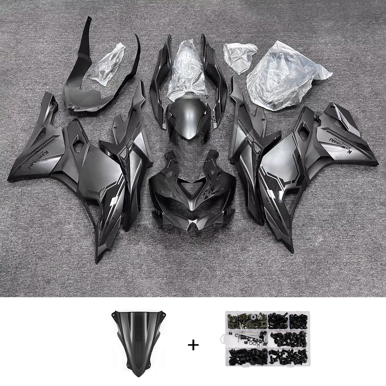 Injection Fairing Kit fit For Kawasaki Ninja ZX-25R ZX-4R ZX-4RR 2019-2025