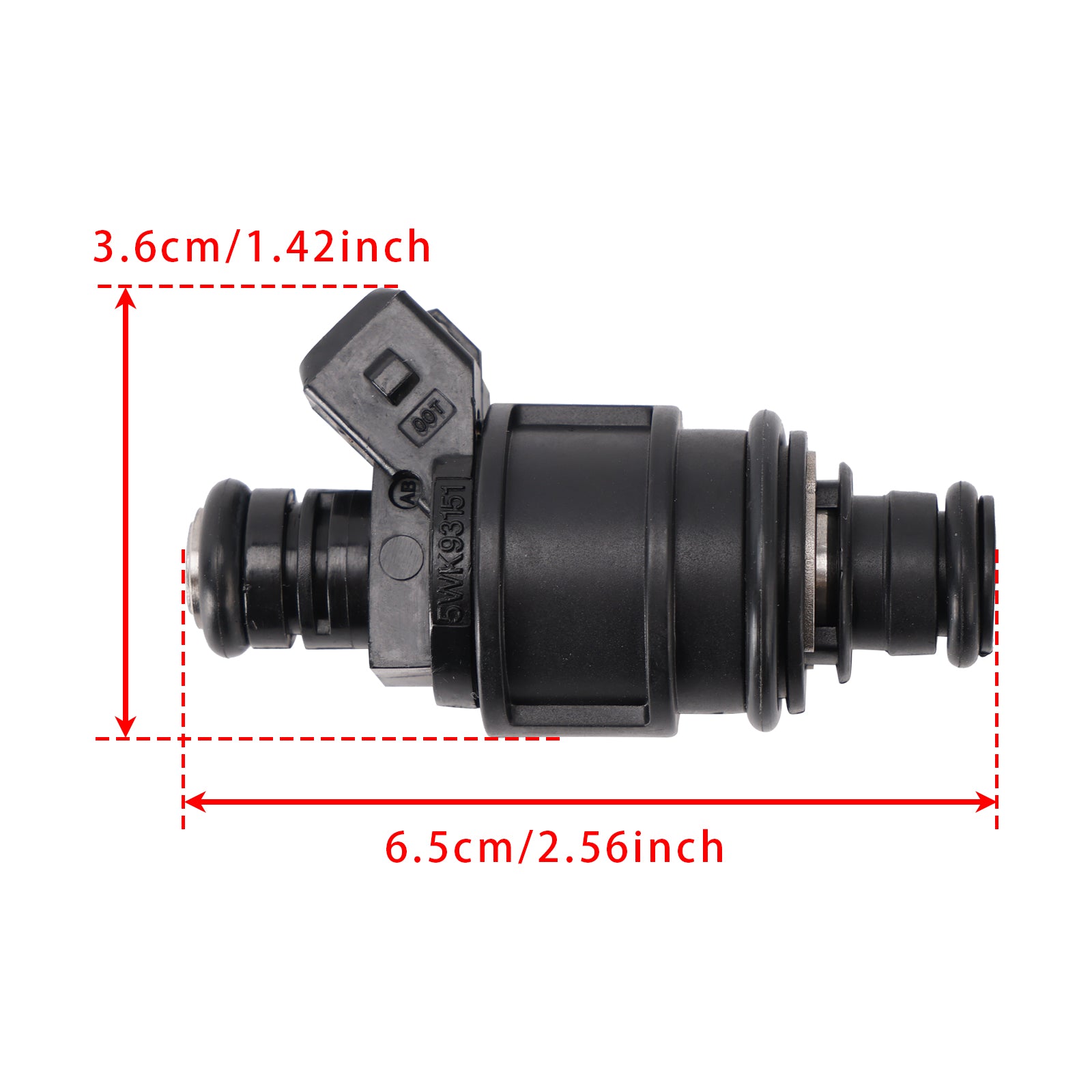 1Pcs Fuel Injector For Vauxhall Astra Vectra Zafira 1.8L 90536149 5WK93151
