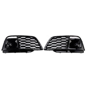2018-2022 Fit Audi Q5 SQ5 Fog Light Grille Cover 80A807679L Pre-Facelift W/ACC