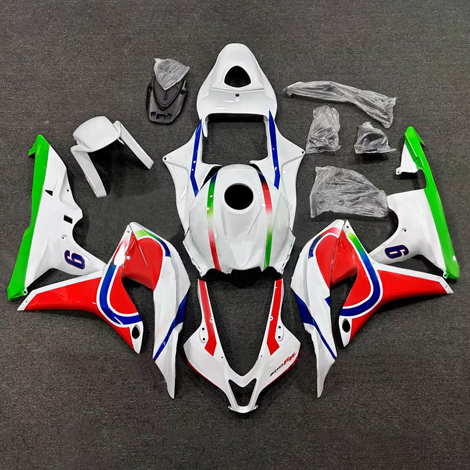 Injection Fairing Kit Bodywork Plastic ABS For Honda CBR600RR 2007-2008 F5