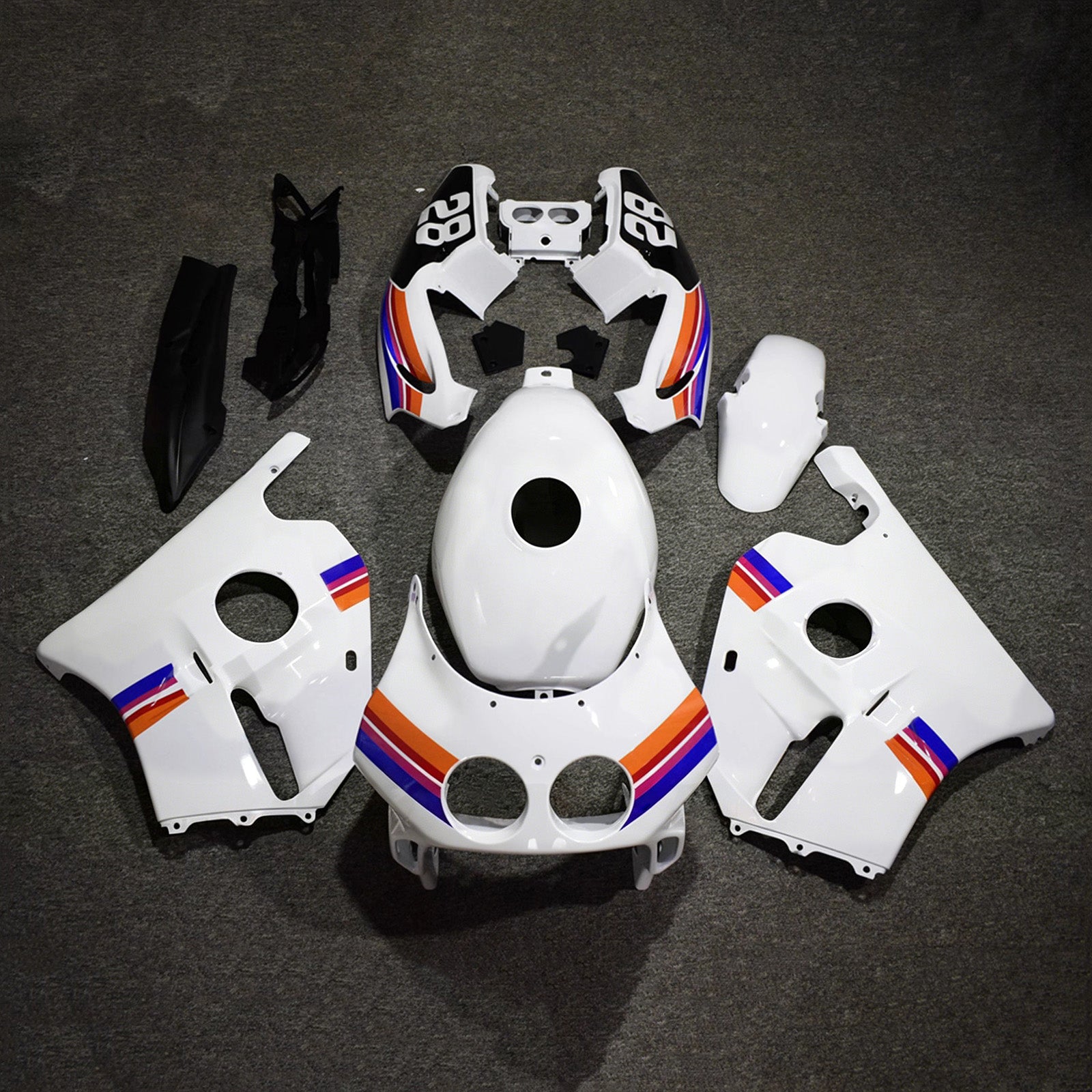 Injection Fairing Kit Bodywork Plastic ABS For Honda CBR250RR MC22 1990-1998