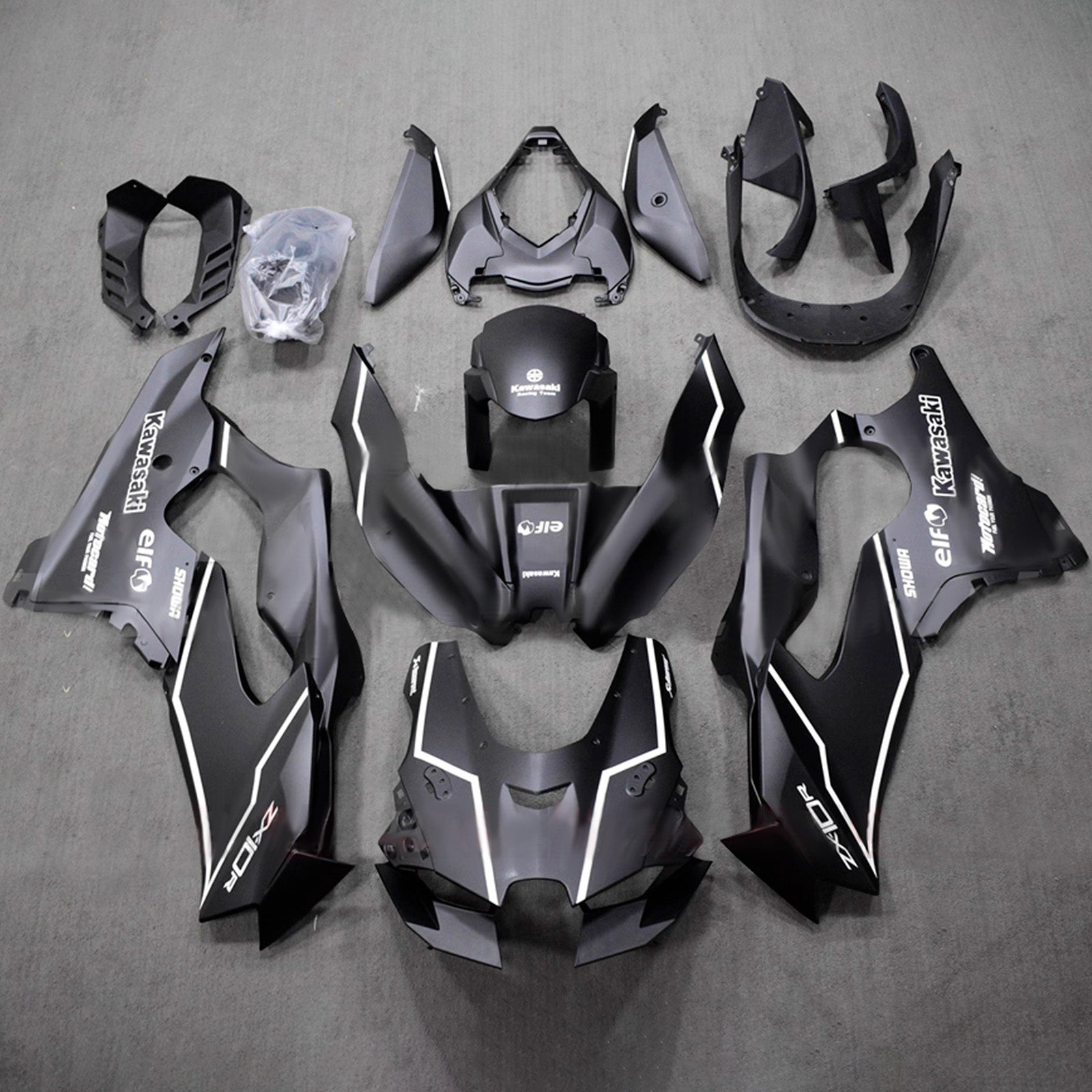 Injection Fairing Kit Bodywork ABS fit For Kawasaki ZX-10R ZX-10RR 2021-2025