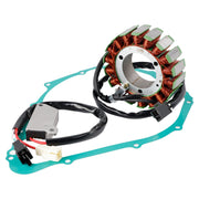 1990-1995 Yamaha V-Max 1200 Vmax 1200 VMX12 Stator Regulator Rectifier & Gasket 3UF-81410-00