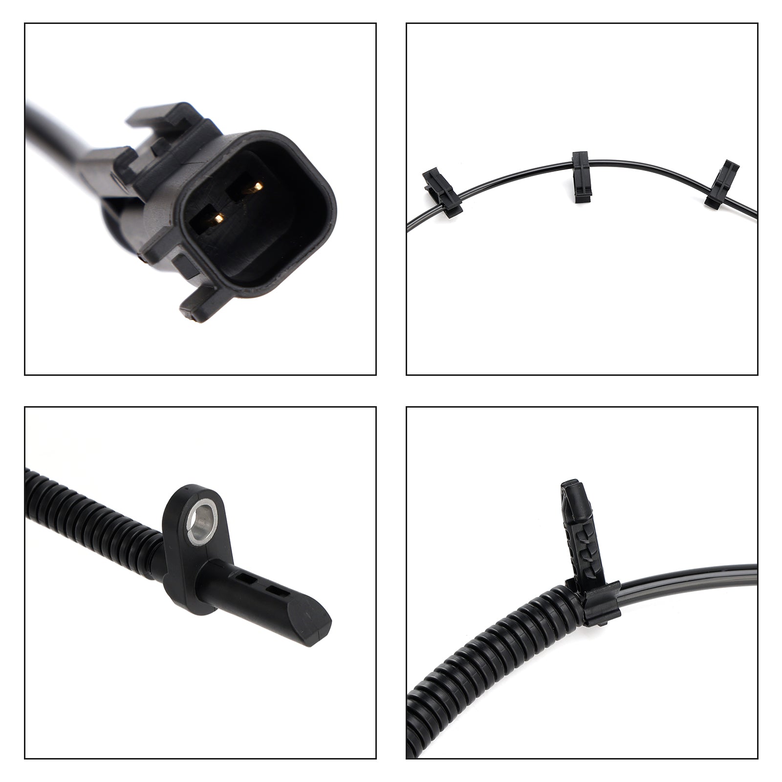 4PCS Front&Rear Side ABS Wheel Speed Sensor For Chevy Traverse 3.6L 2009-2017
