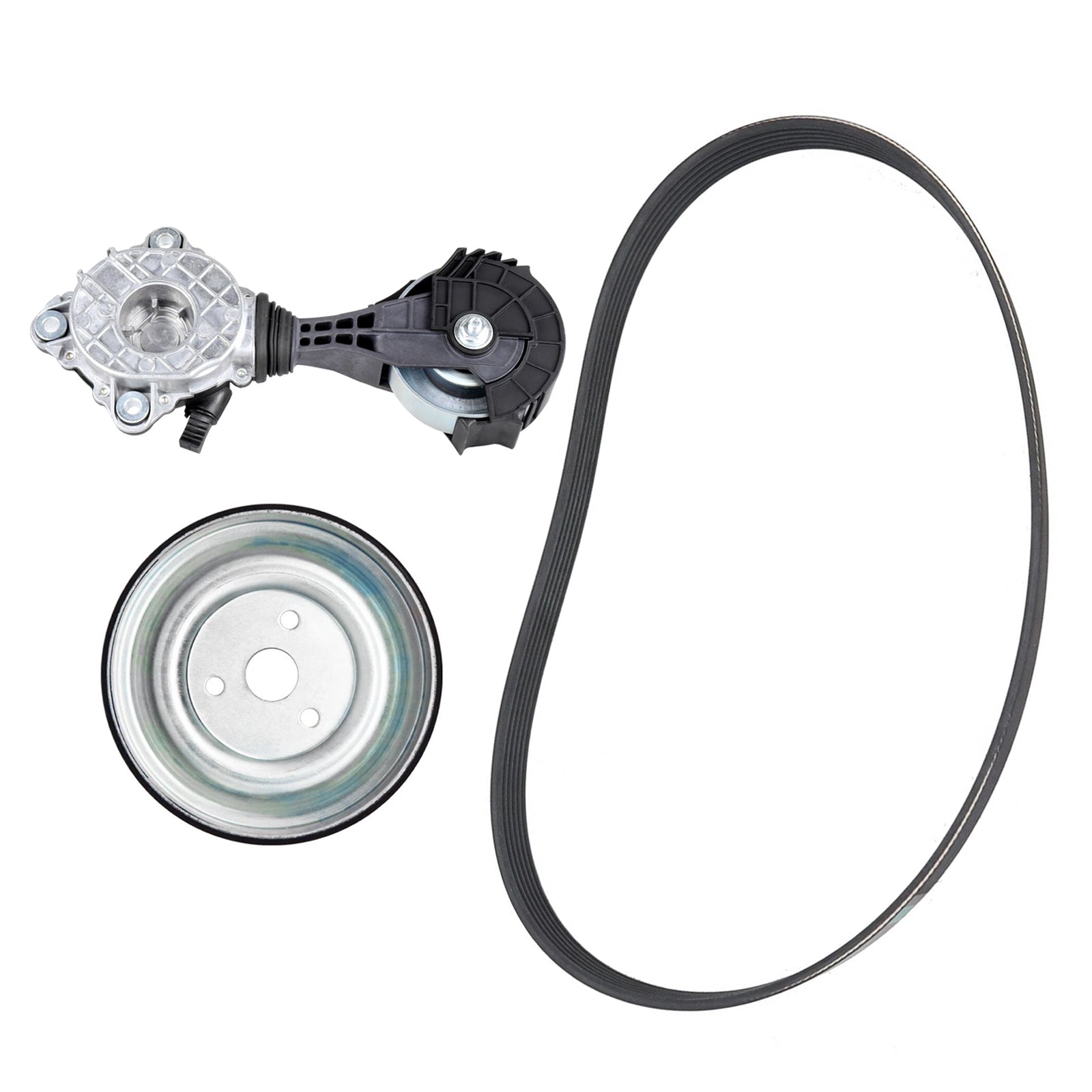 2014-2015 For Mini Cooper L3 1.5L Petrol w/ Bracket Belt Tensioner+ Water Pump Belt Pulley Kit 11287598833