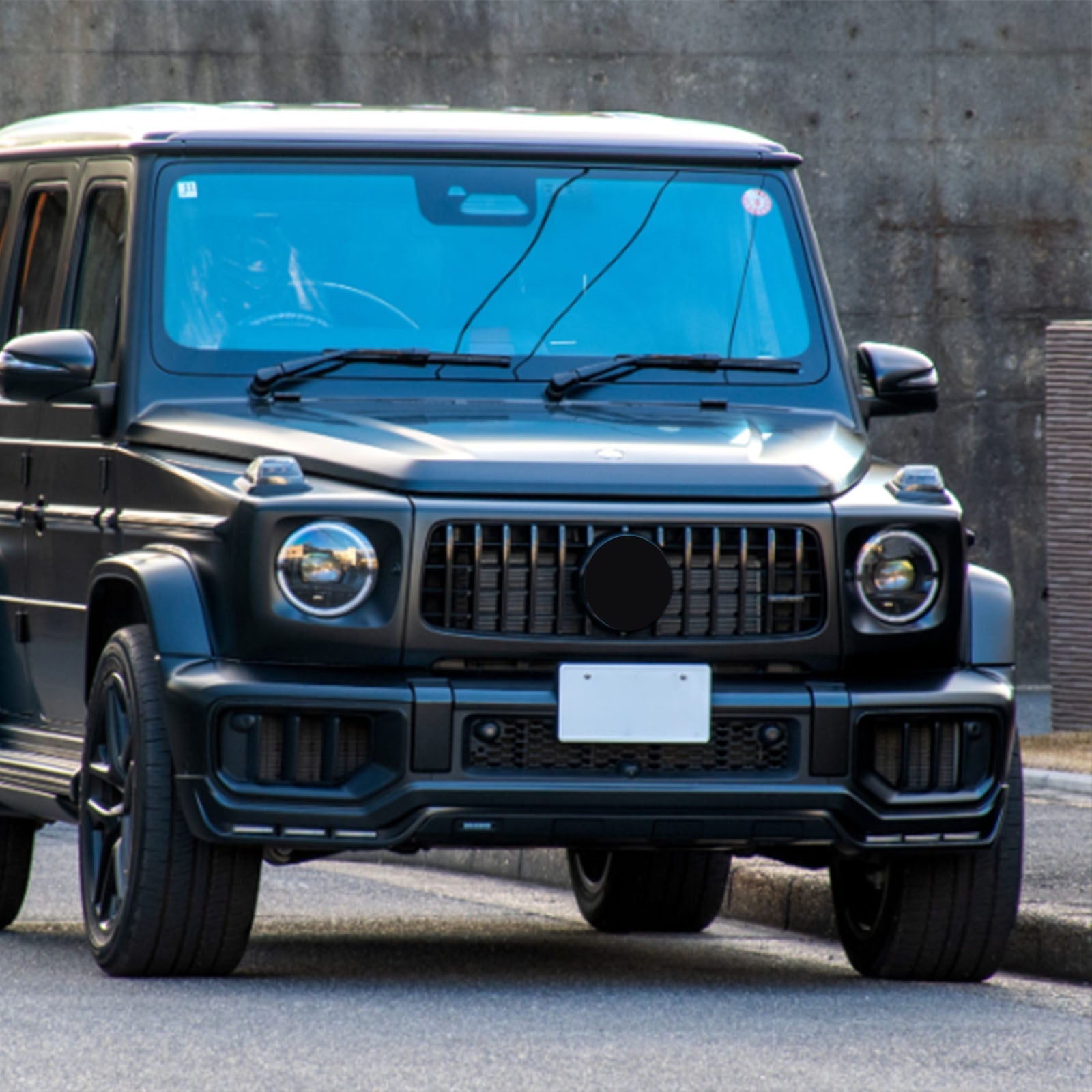 Front Bumper Diffuser Lip Fit Mercedes Benz G-Class W465 G63 2025+ PP