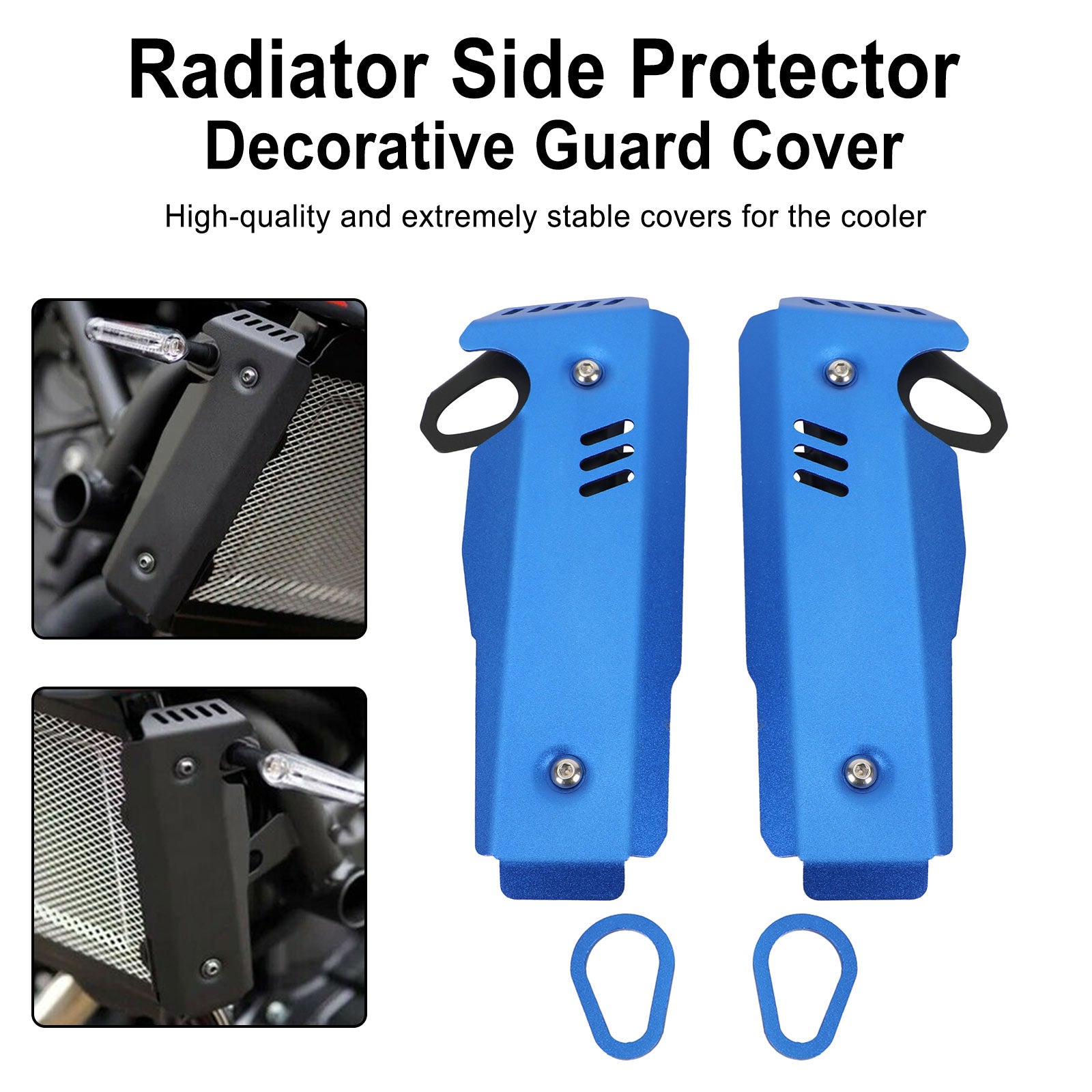 2021-2022 Yamaha MT-07 FZ-07 Radiator Side Protector Guard Cover Generic