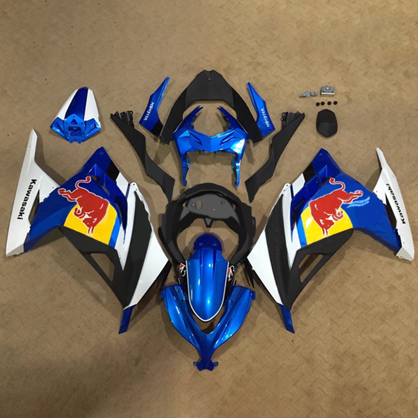 Injection Fairing Kit Bodywork Plastic ABS fit For Kawasaki EX300 Ninja300 2013-2024