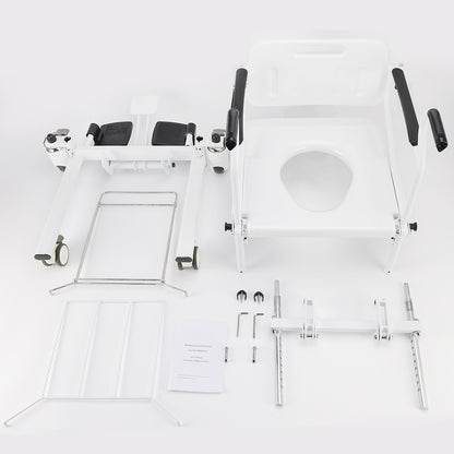 Patient Chair Transferred Lift Wheelchair Removable Split Type Wheelchair 250 lb