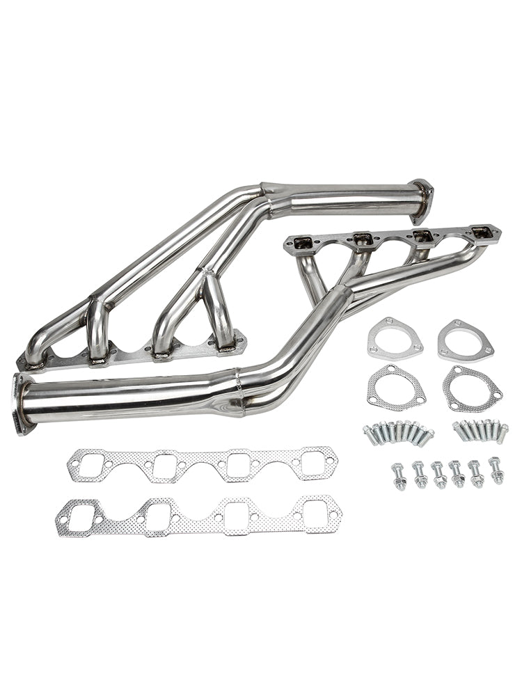 1964-1970 Ford Mustang 260/289/302/351W V8 Manifold Header V8 Tri-y Header Stainless Steel Generic