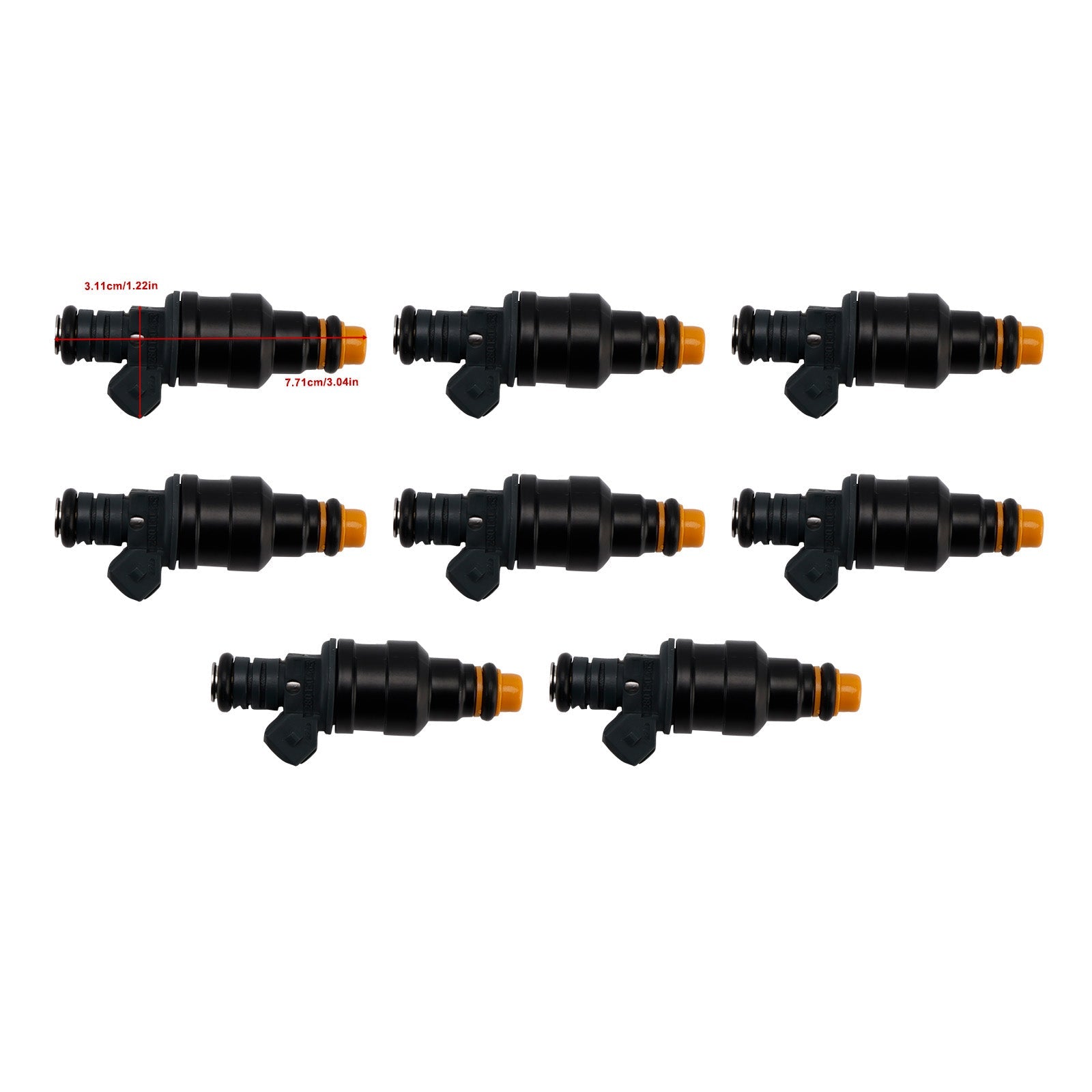 8Pcs Fuel Injector For Audi A8 V8 S6 S4 Quattro 3.6L 3.7L 4.2L 0280150463