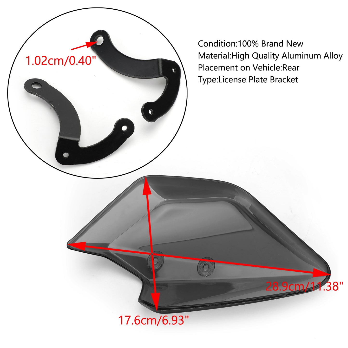 ABS Universal Motorcycle Hand Guard Wind Deflector Motocross Handguard Shield