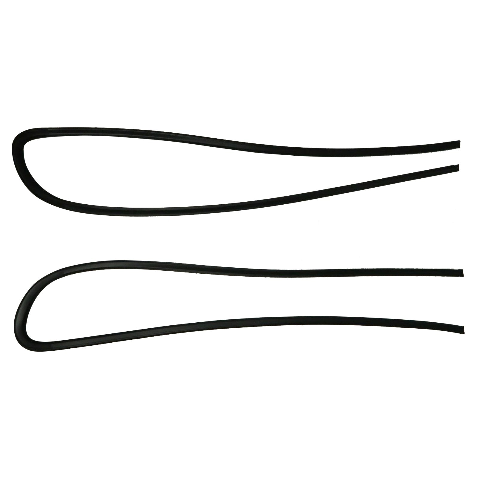 1988-1991 HONDA CR-X CRX EF8 2PCS Window Glass Molding RH & LH 73810-SH2-003 73860SH2003