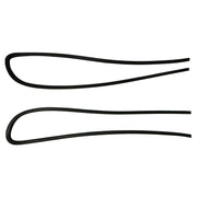 1988-1991 HONDA CR-X CRX EF8 2PCS Window Glass Molding RH & LH 73810-SH2-003 73860SH2003