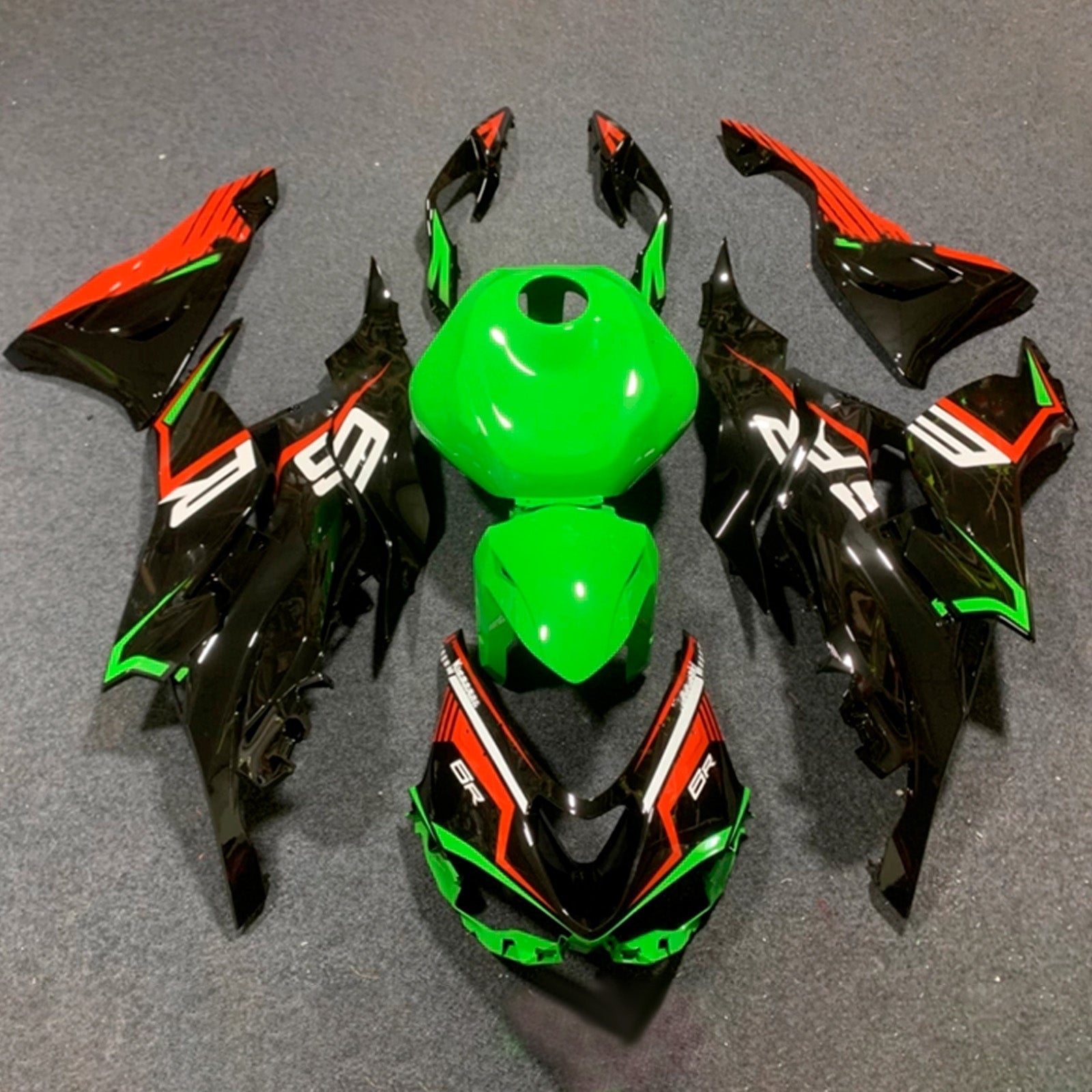 Injection Fairing Kit Bodywork Plastic ABS fit For Kawasaki ZX-6R 2024-2025