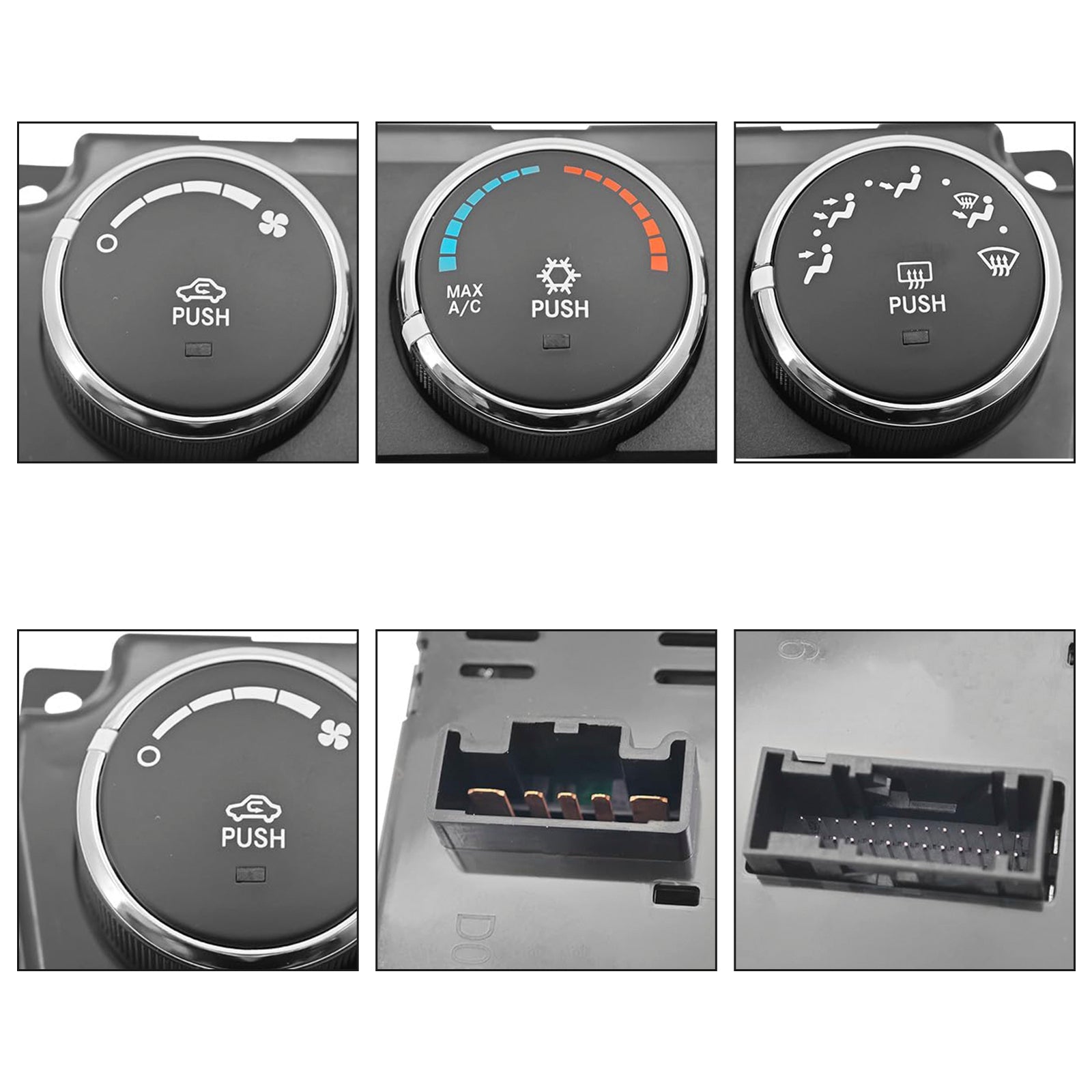 2009-2010 Dodge Ram 1500 AC Heater Climate Temperature Control Module 55056826AB