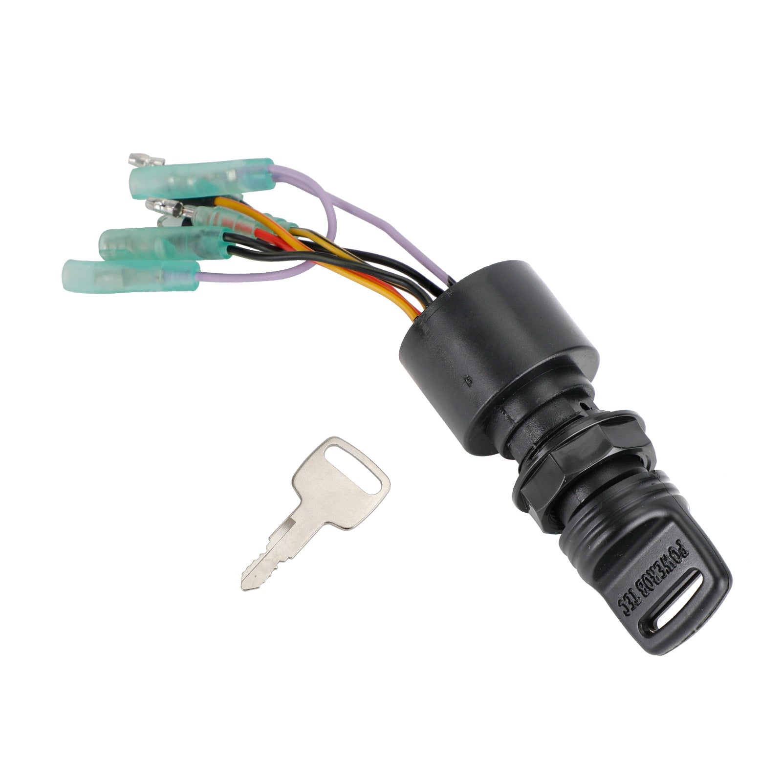 Boat Ignition Key Switch 87-17009A5 Fit for Mercury Boats by Serial Inflatables Mercury Amanzi 320/380 Hypalon RIB ZA-GAH10001H304 &amp; Up - 2004-2006 - USA - Cat.# 90-892622 Remote Control Components