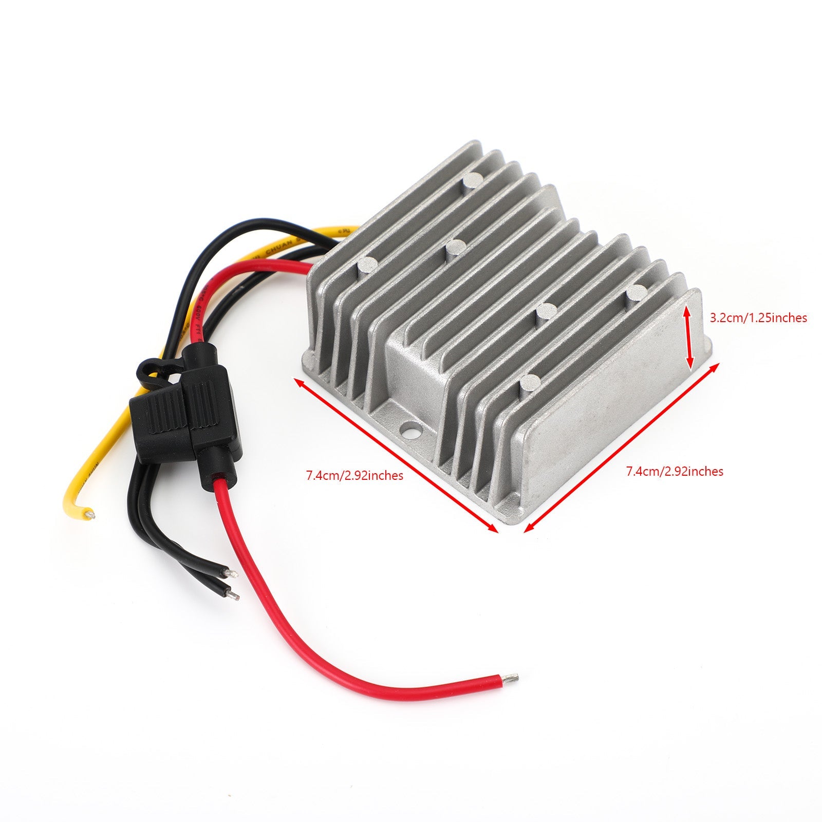 DC-DC Converter 8-40V to 12V 10A DC Voltage Stabilizer Car Power Supply Regulator Waterproof