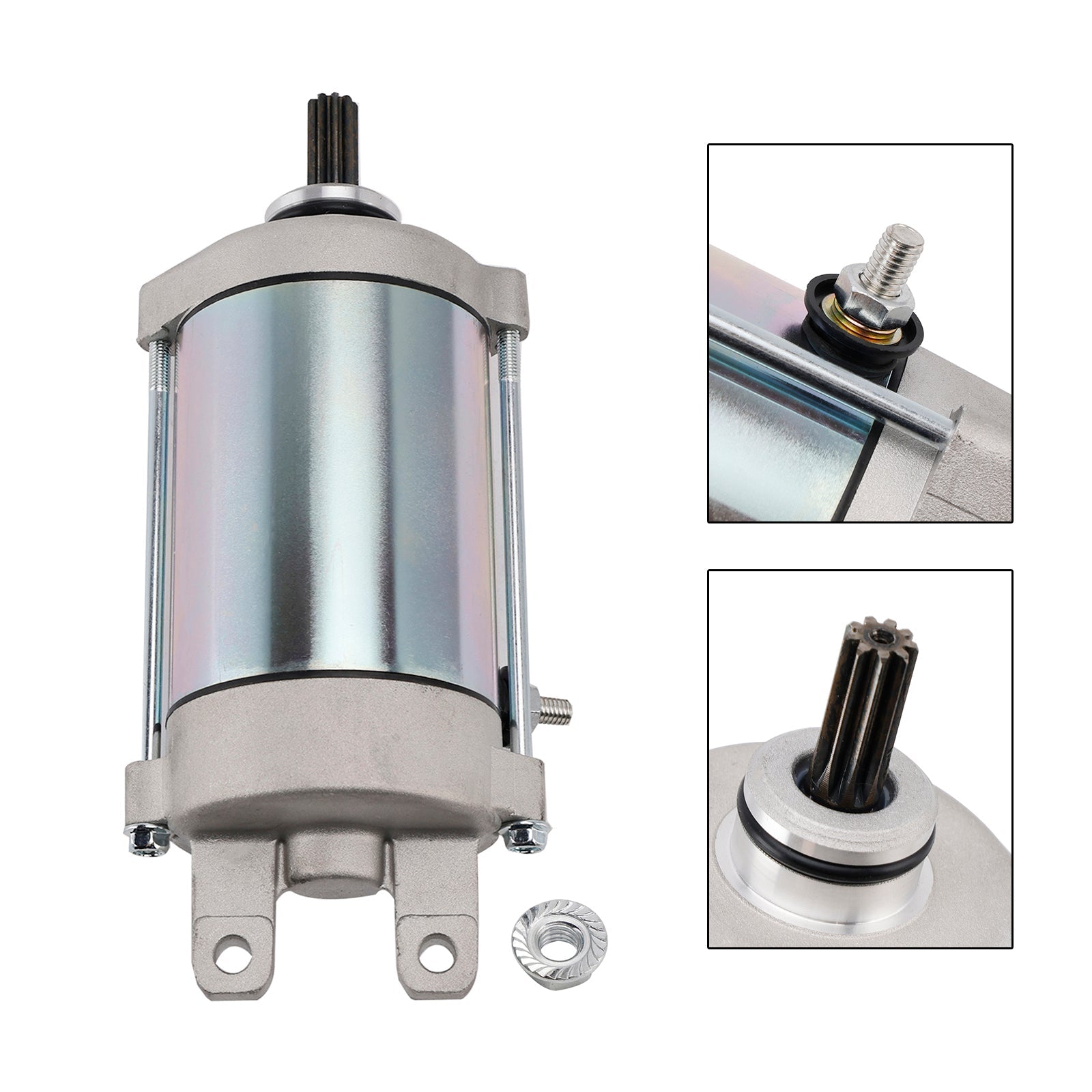 2004-2009 Kymco Xciting 500 Replace Starter Motor 31210-LBA2-E00