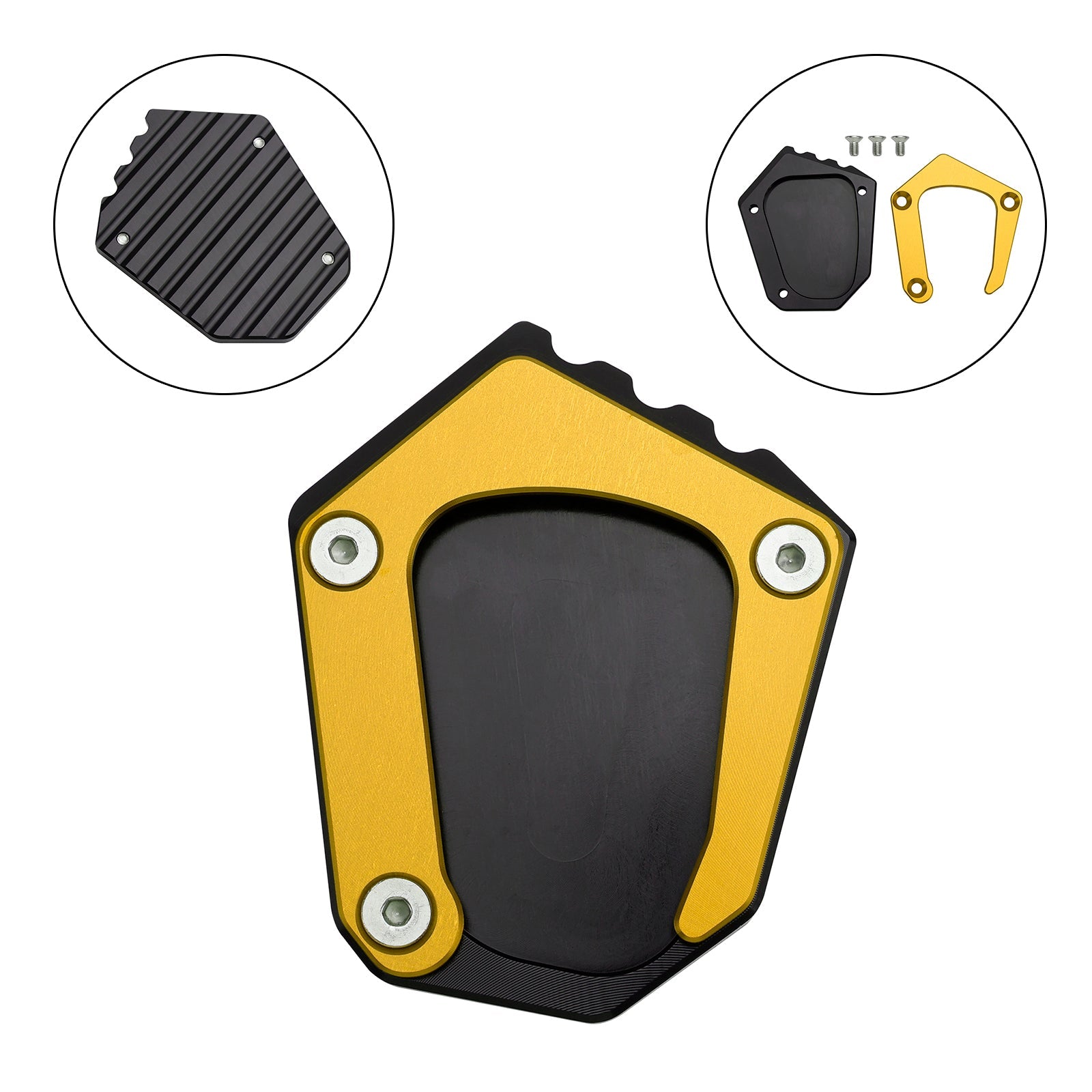 2016-2022 BMW K1600 Kickstand Enlarge Plate Pad