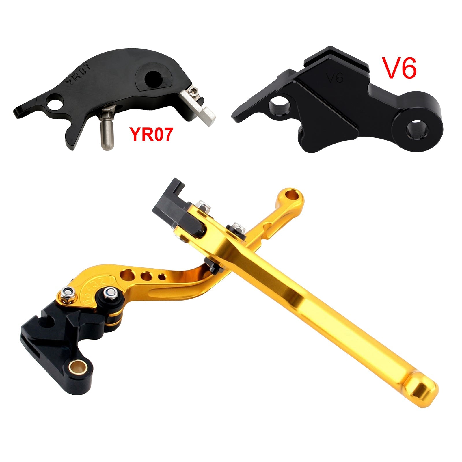 Long Clutch Brake Lever fit for YAMAHA XSR900 XSR900GP MT-09 MT-09SP 2024-2025