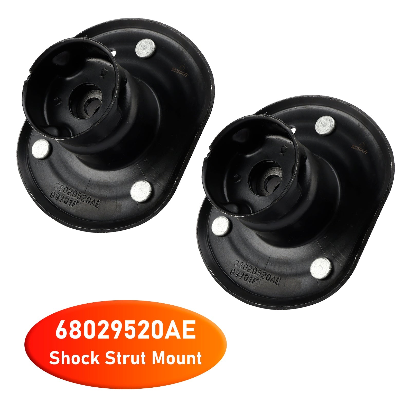 2× Shock Strut Mount Front Upper for Jeep Grand Cherokee for Dodge 68029520AE